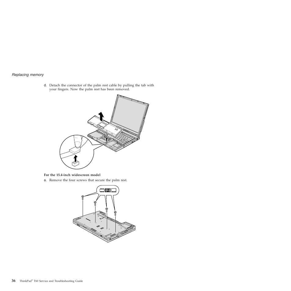 Lenovo ThinkPad T60p User Manual | Page 44 / 86