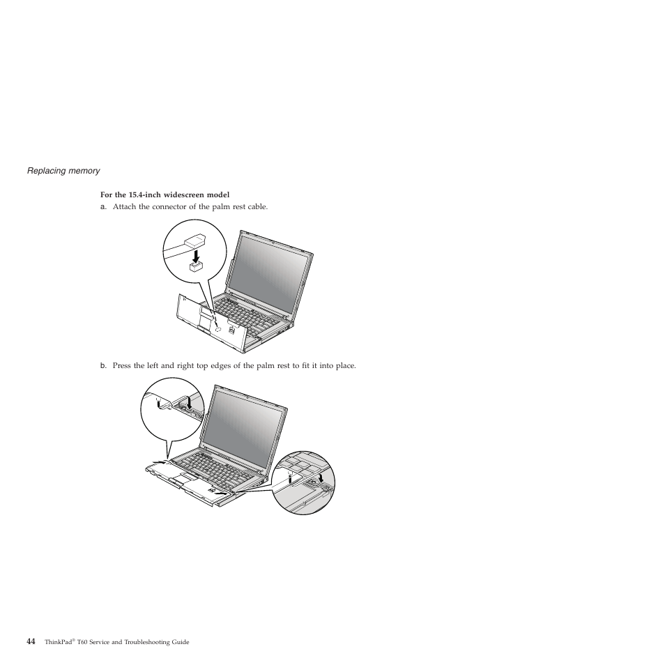Lenovo ThinkPad T60p User Manual | Page 52 / 86