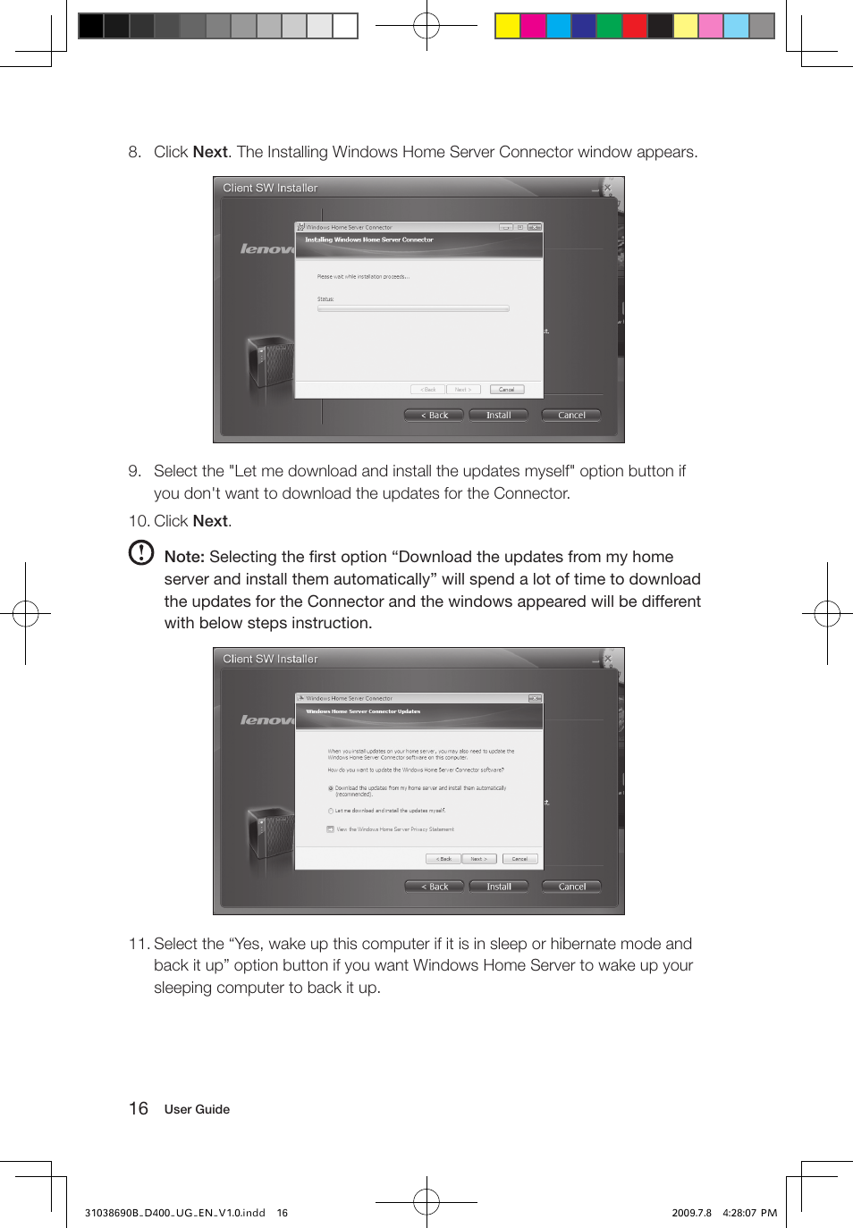 Lenovo D400 Desktop IdeaCentre User Manual | Page 21 / 65