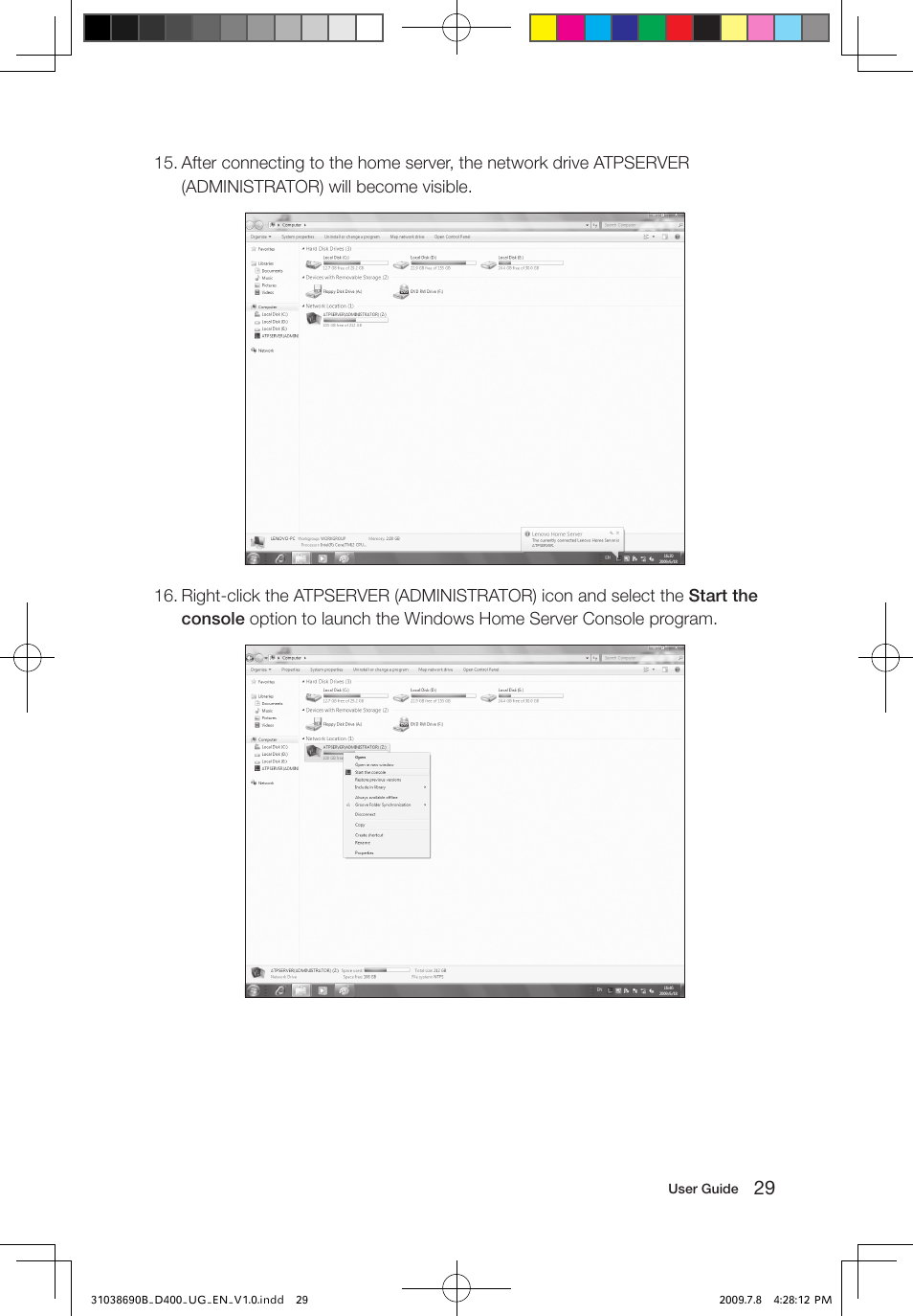 Lenovo D400 Desktop IdeaCentre User Manual | Page 34 / 65
