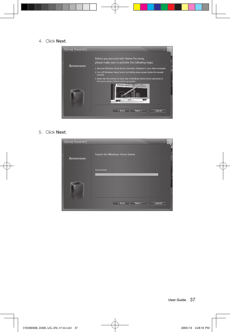 Lenovo D400 Desktop IdeaCentre User Manual | Page 42 / 65