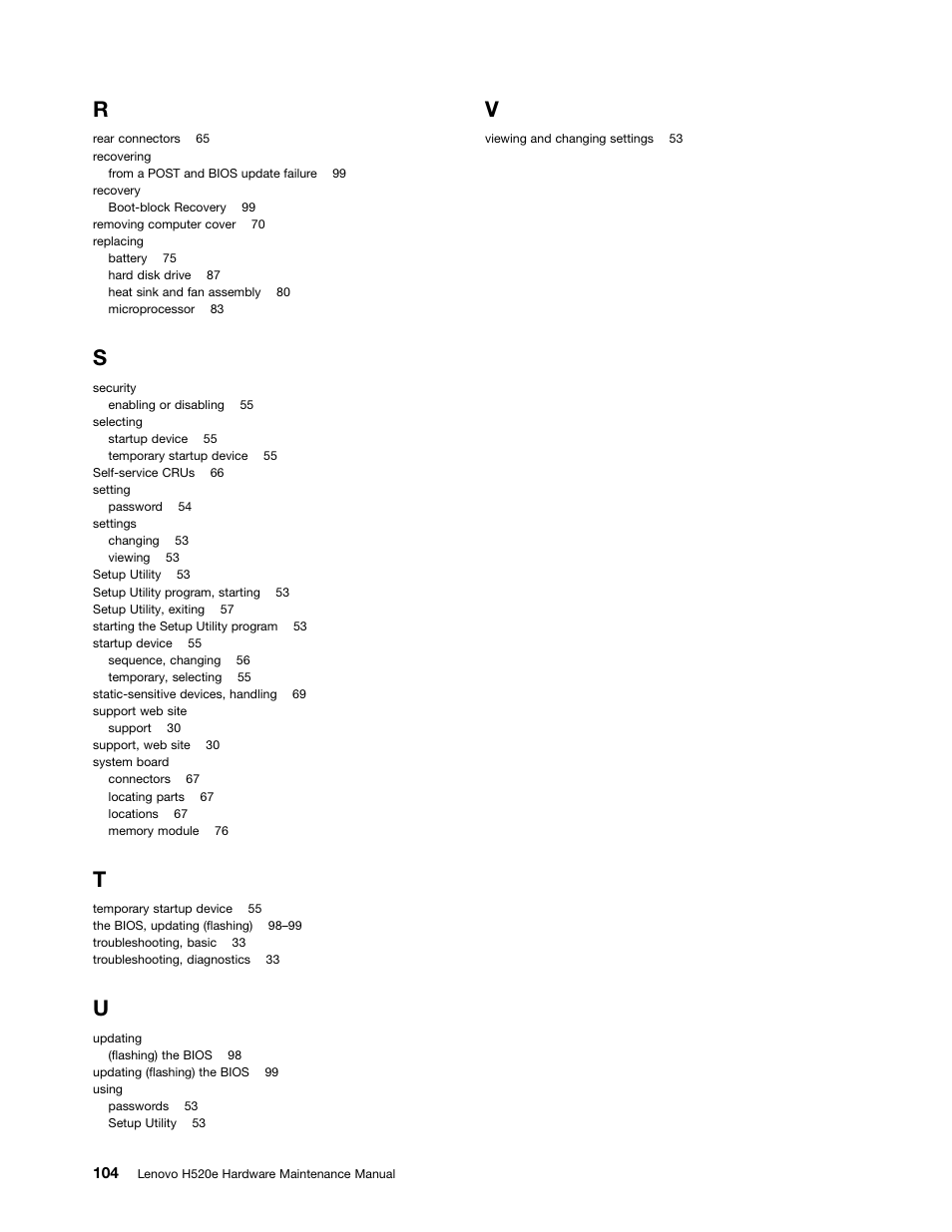 Lenovo H520e Desktop User Manual | Page 108 / 110