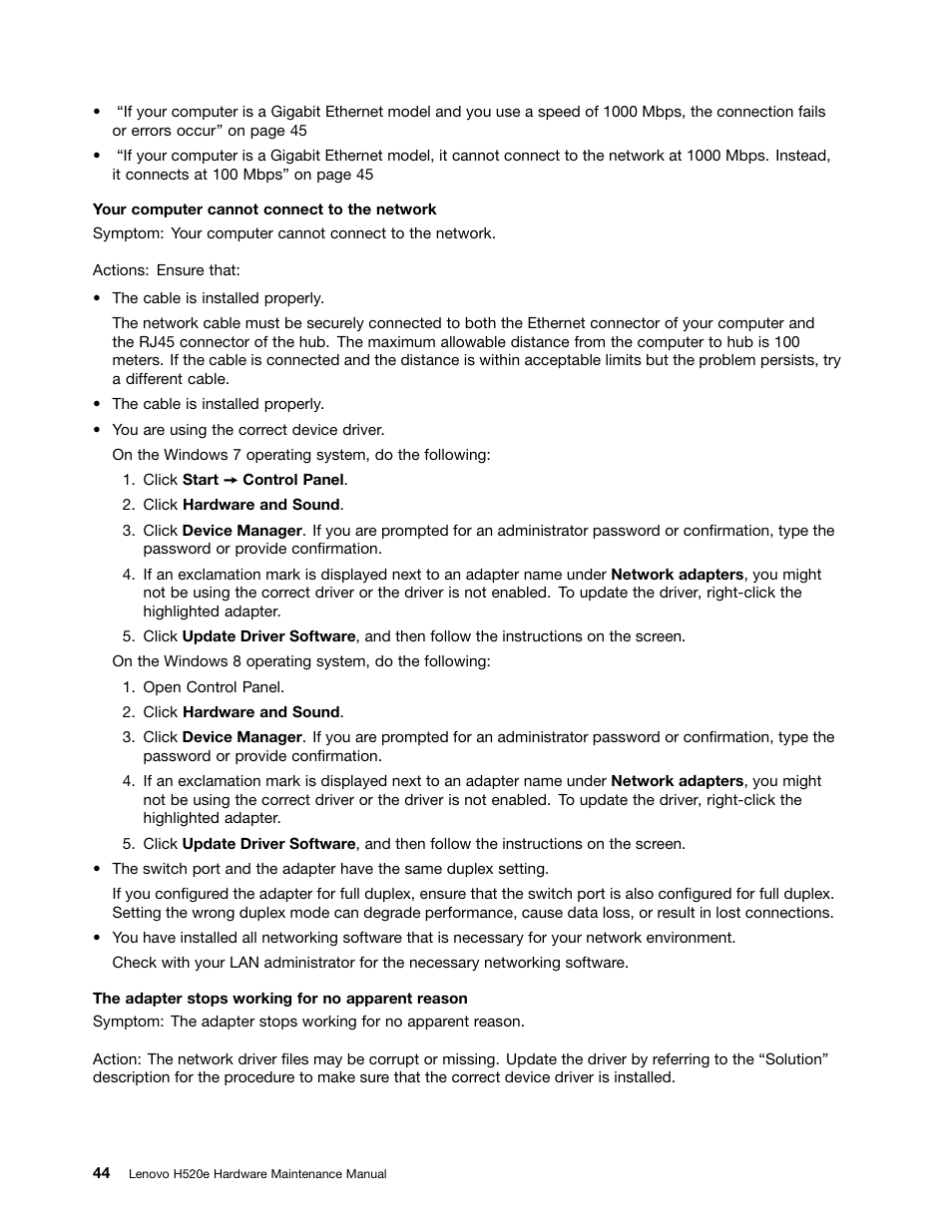 Lenovo H520e Desktop User Manual | Page 48 / 110