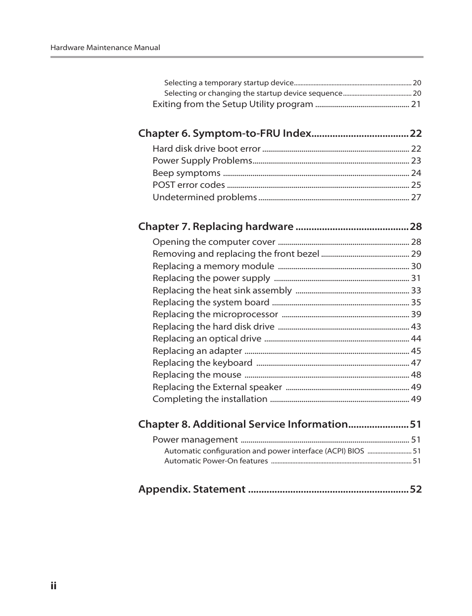 Lenovo IdeaCentre Q200 User Manual | Page 2 / 55