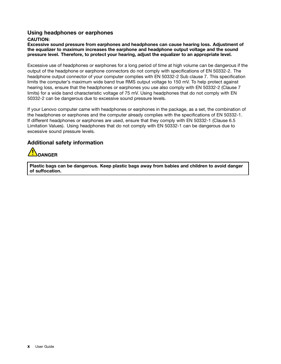 Lenovo V490u Notebook User Manual | Page 12 / 62