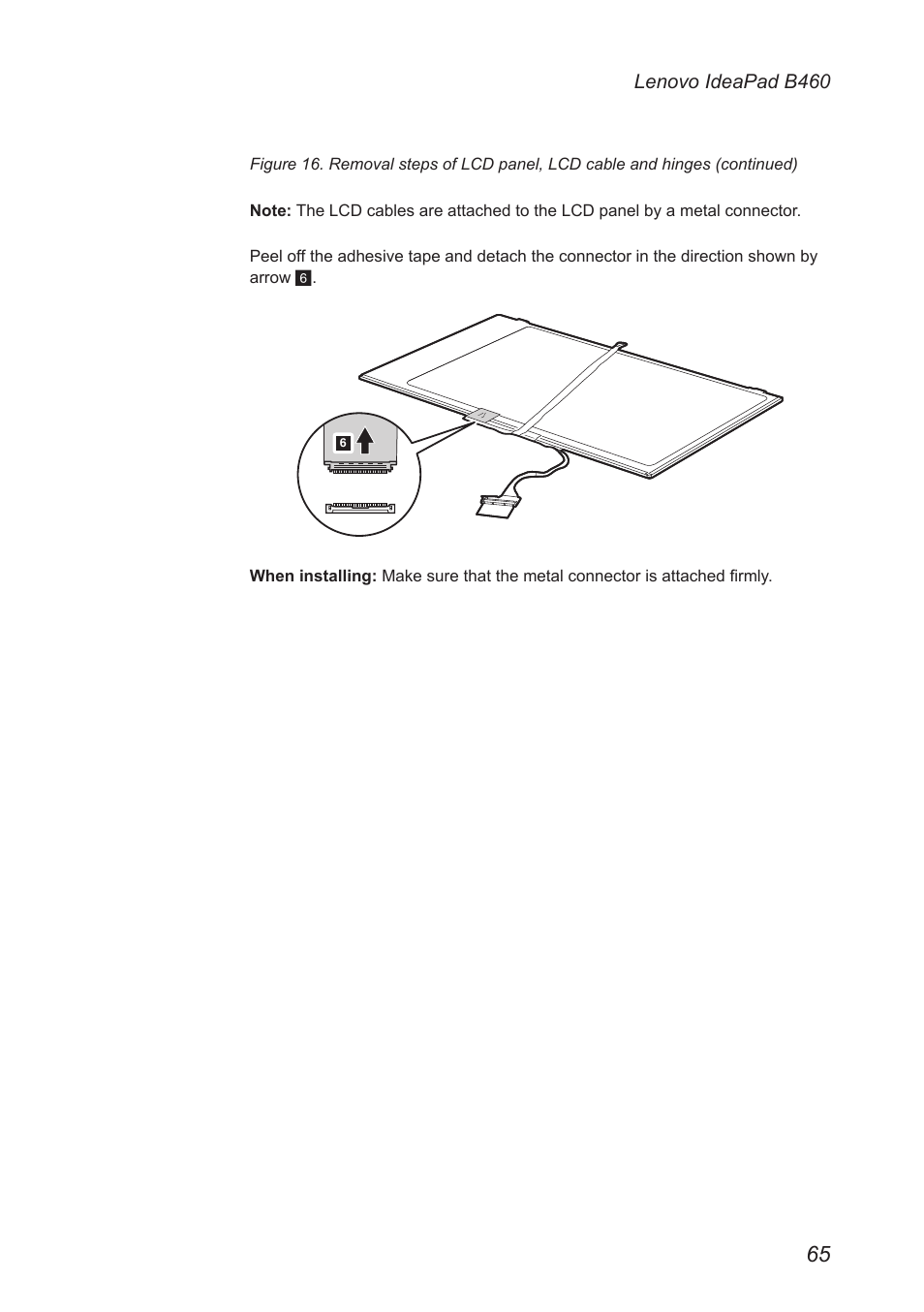 Lenovo B460 Notebook User Manual | Page 69 / 88