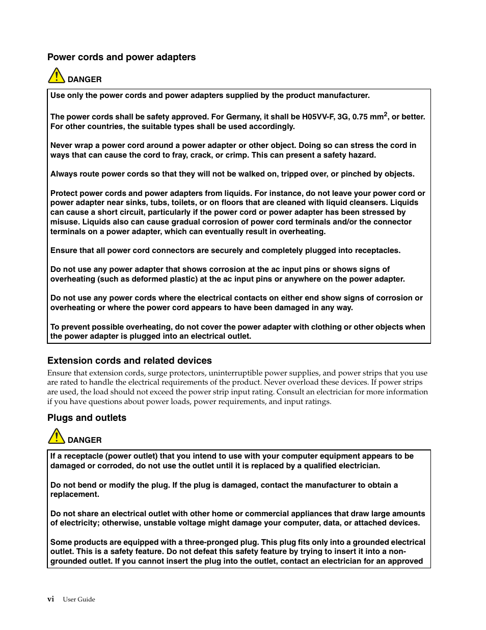 Lenovo E4430 User Manual | Page 8 / 76