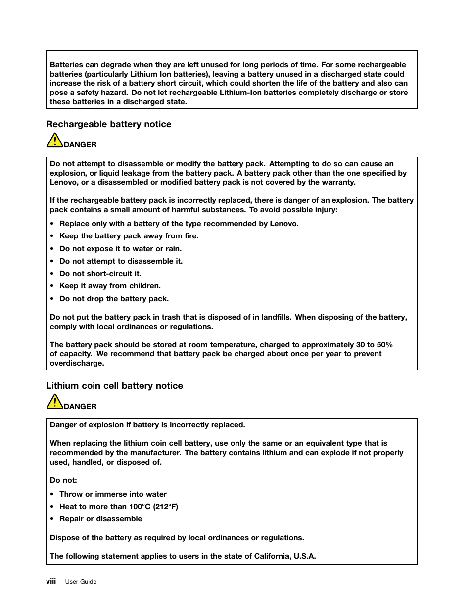 Lenovo E49 Notebook User Manual | Page 10 / 80