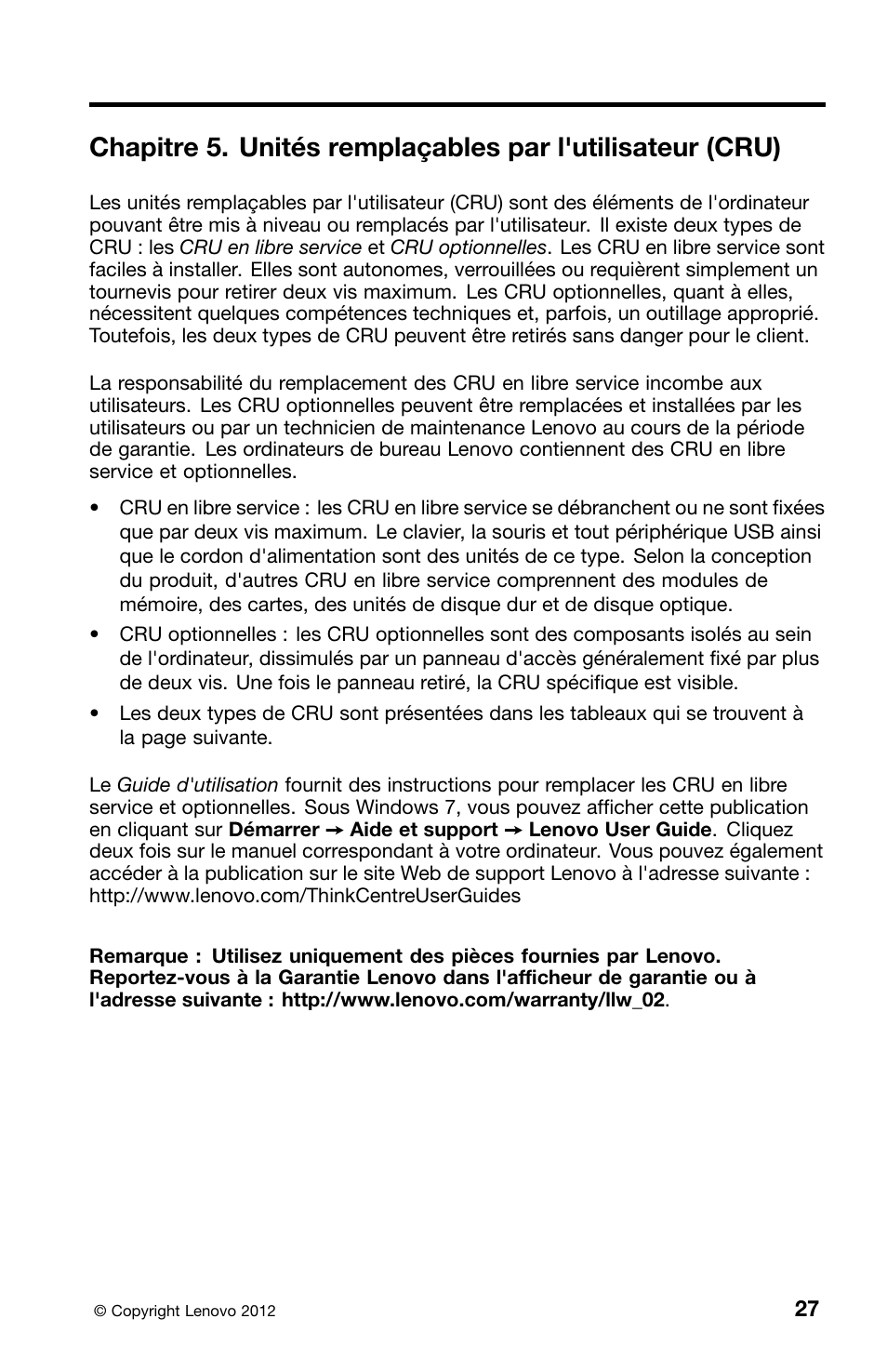 Lenovo ThinkCentre Edge 71z User Manual | Page 63 / 176