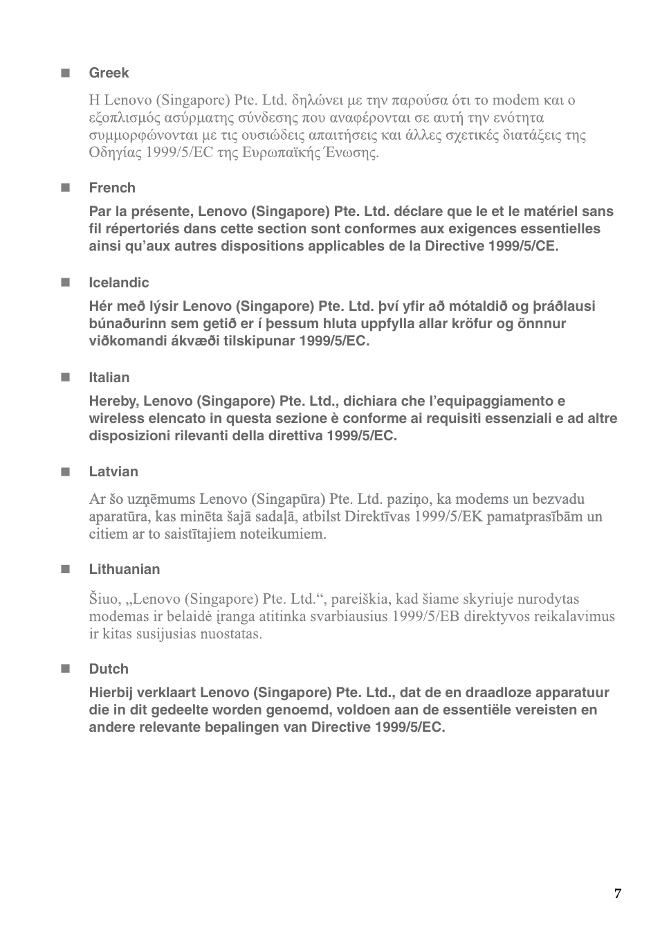 Lenovo Yoga 13 Notebook IdeaPad User Manual | Page 7 / 16