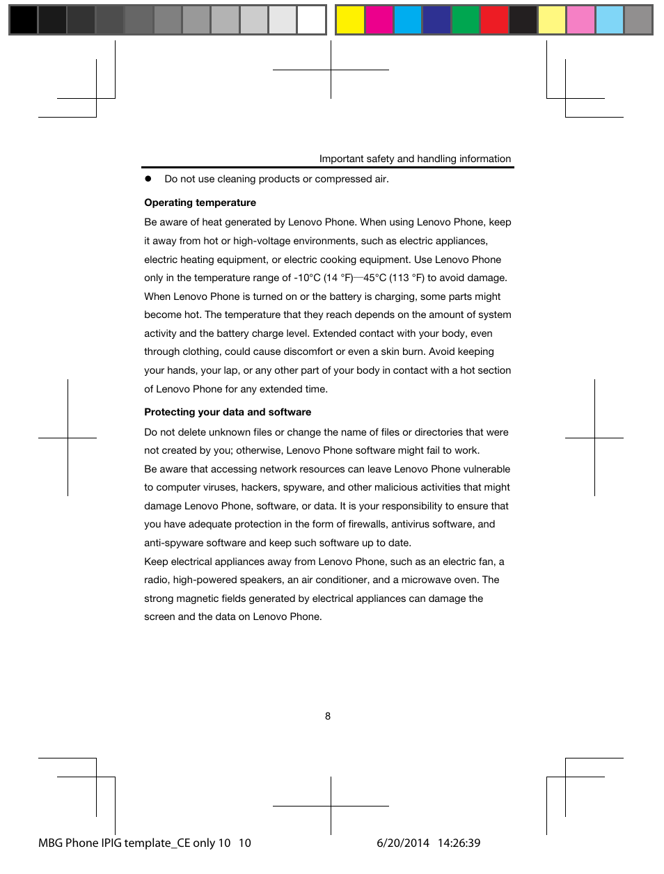 Lenovo A328 Smartphone User Manual | Page 10 / 16