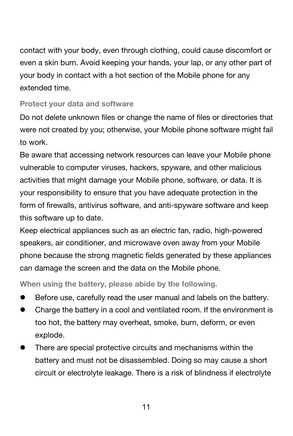 Lenovo A706 Smartphone User Manual | Page 11 / 27