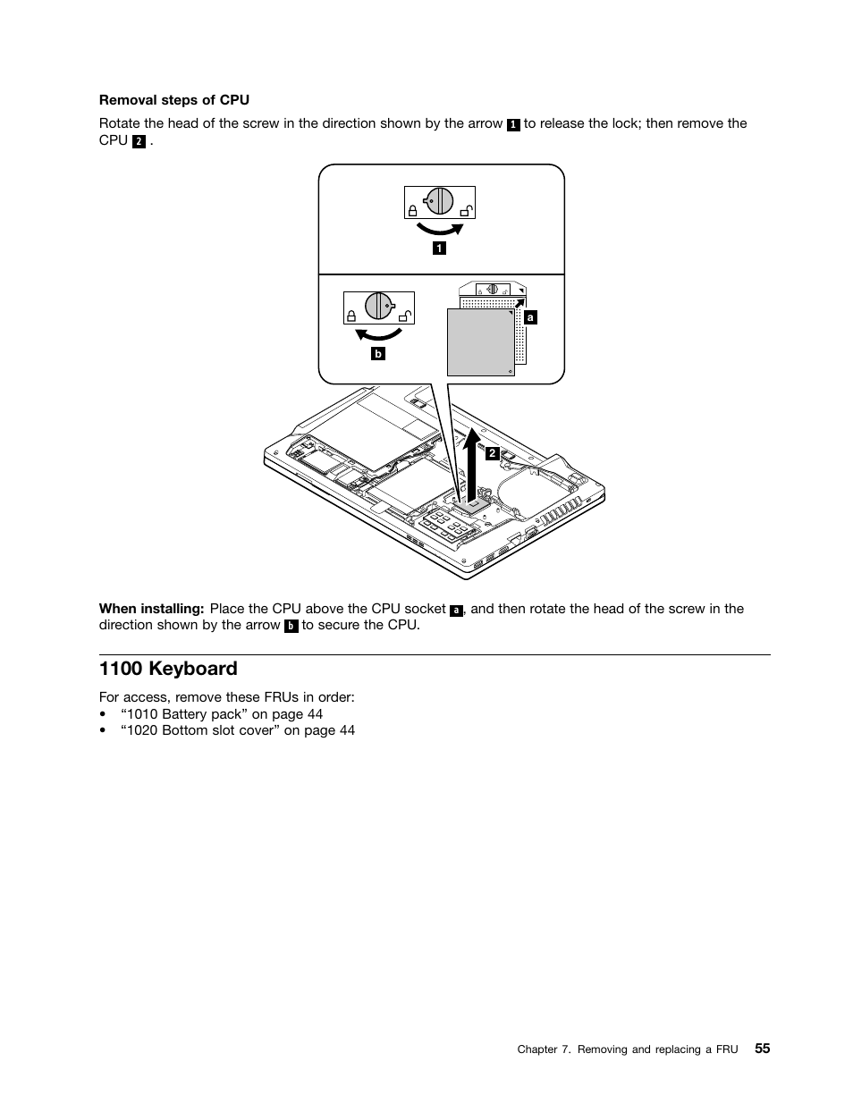 1100 keyboard | Lenovo K49 Notebook User Manual | Page 61 / 100