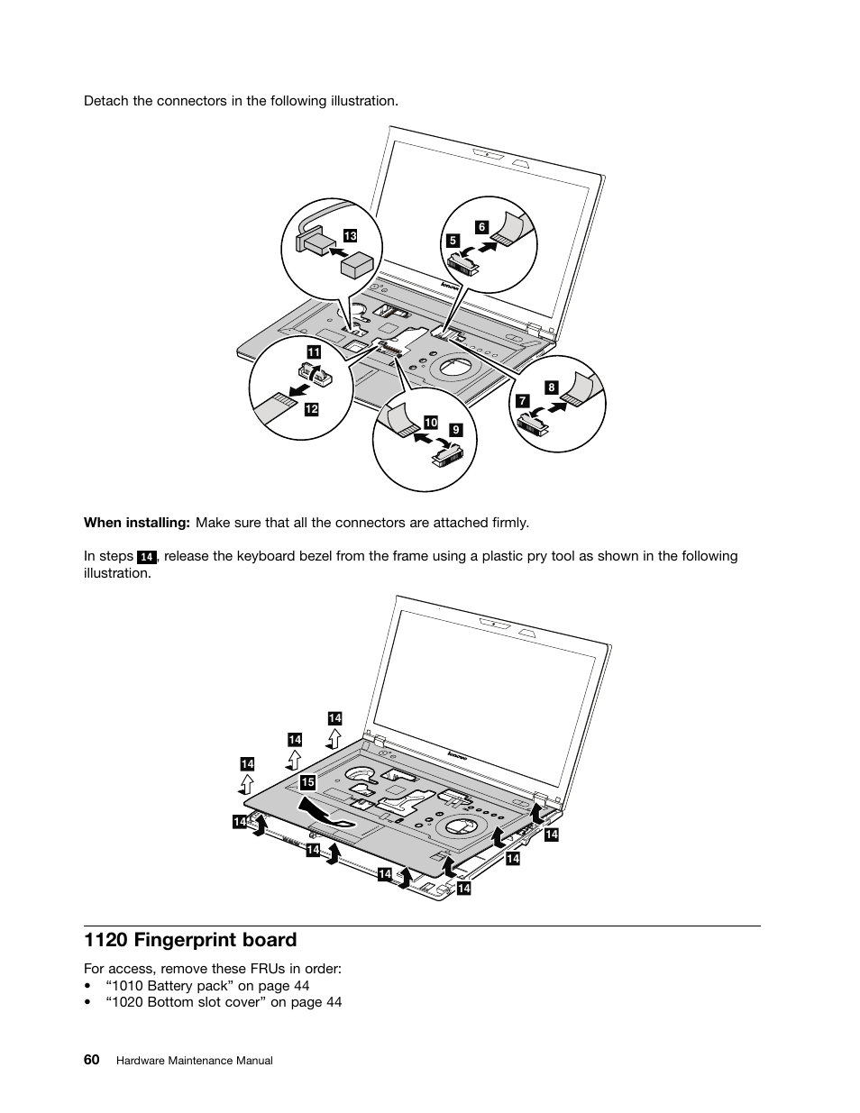 1120 fingerprint board | Lenovo K49 Notebook User Manual | Page 66 / 100