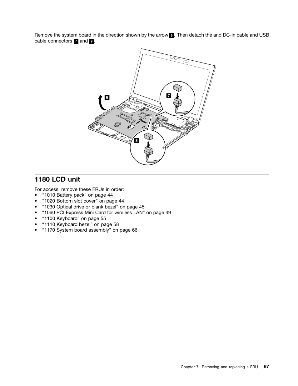 1180 lcd unit | Lenovo K49 Notebook User Manual | Page 73 / 100