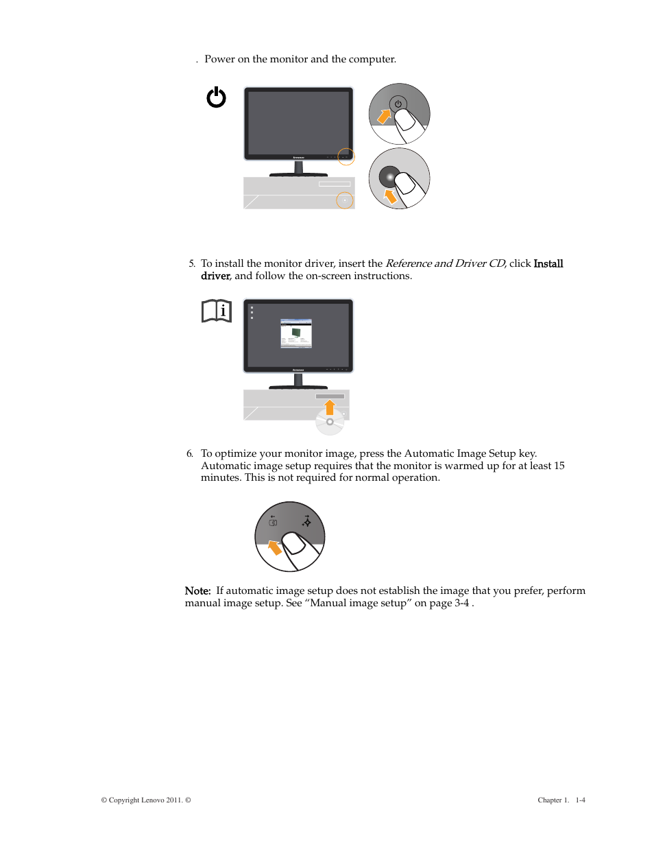 Lenovo LS2221 Wide 21.5in Flat Panel Monitor User Manual | Page 7 / 25