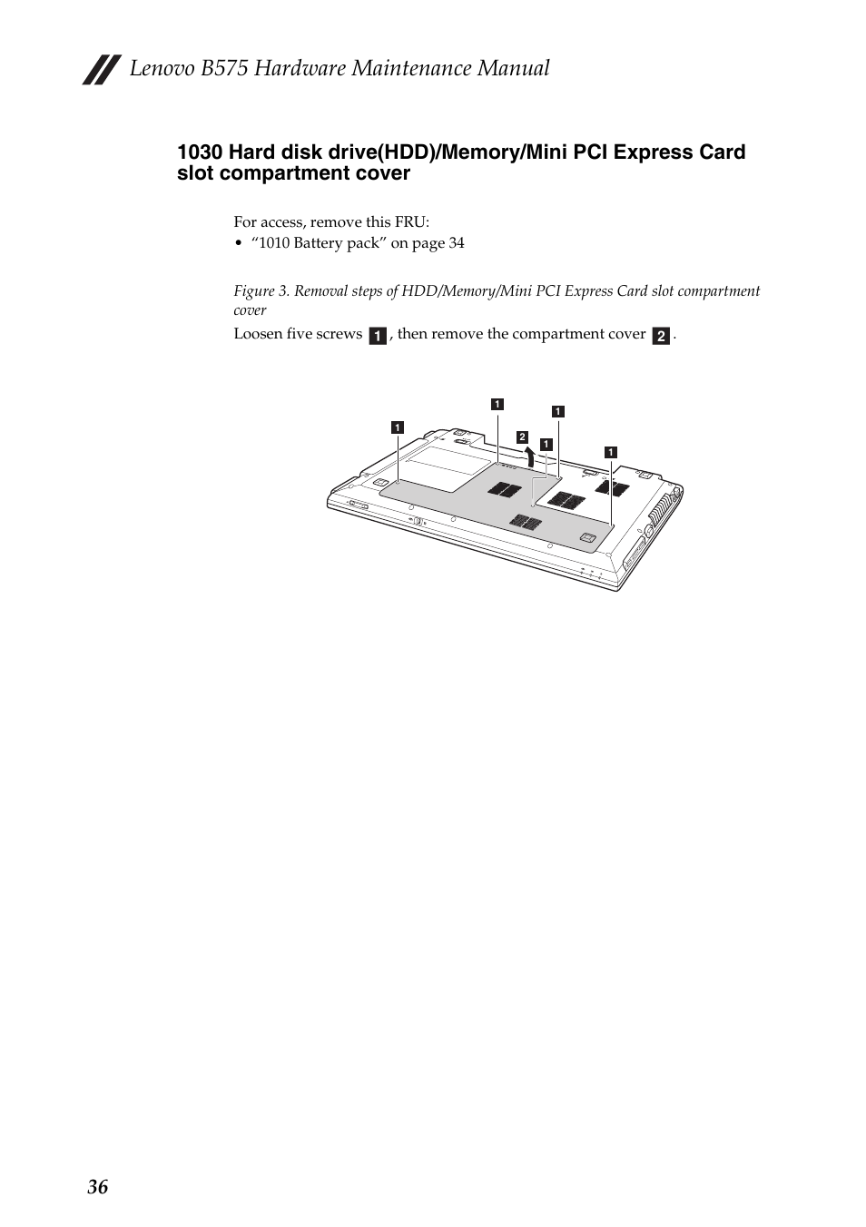 Lenovo b575 hardware maintenance manual | Lenovo B575 Notebook User Manual | Page 40 / 86