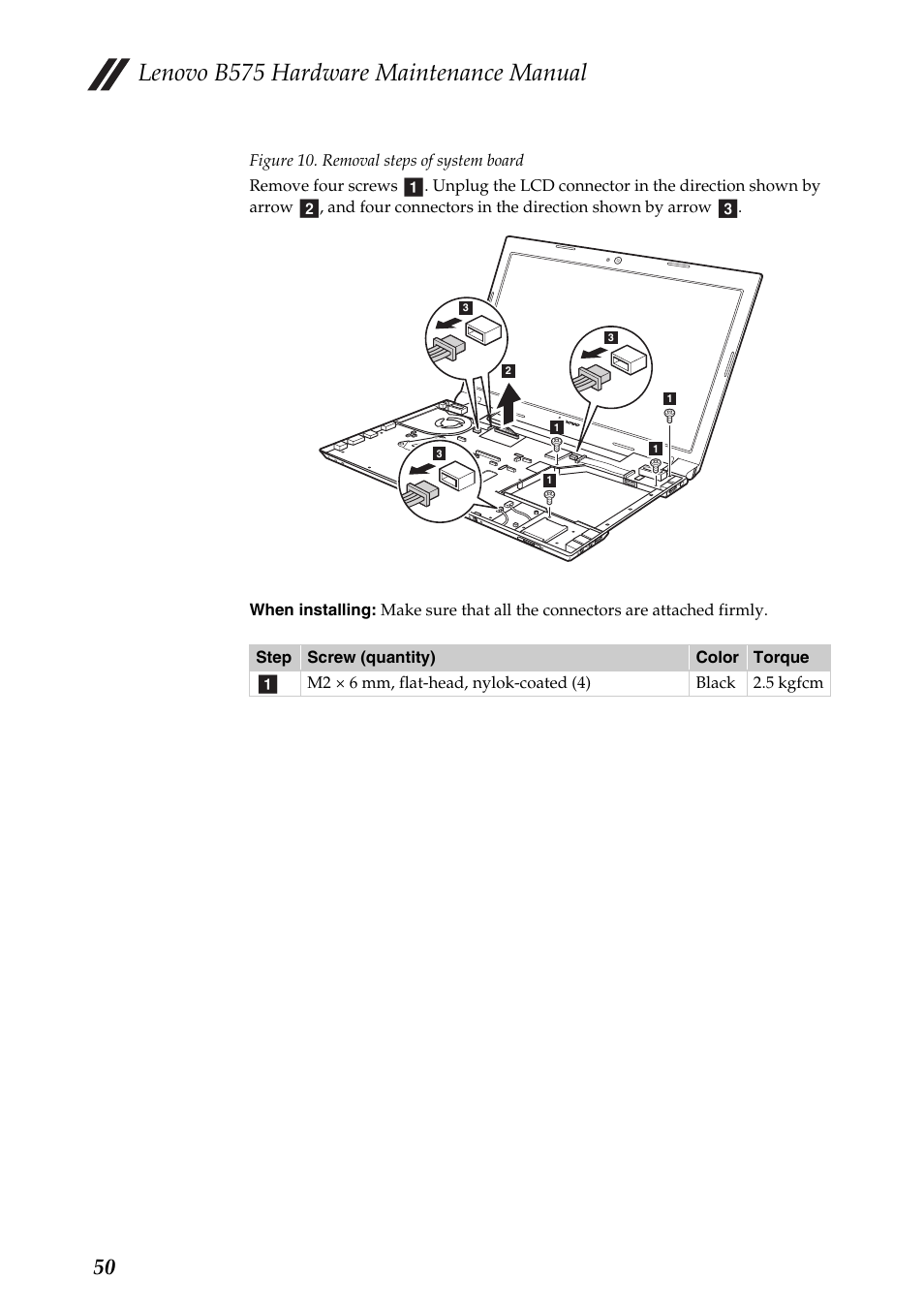 Lenovo b575 hardware maintenance manual, Ab c | Lenovo B575 Notebook User Manual | Page 54 / 86