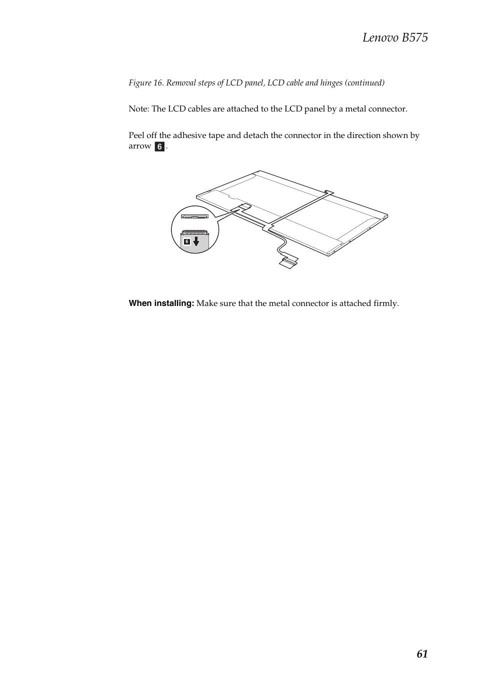 Lenovo b575 | Lenovo B575 Notebook User Manual | Page 65 / 86