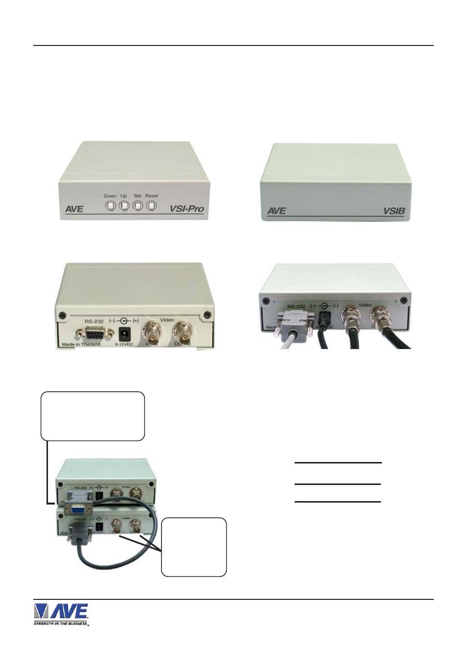 AVE VSI-PRO User Manual | Page 66 / 76