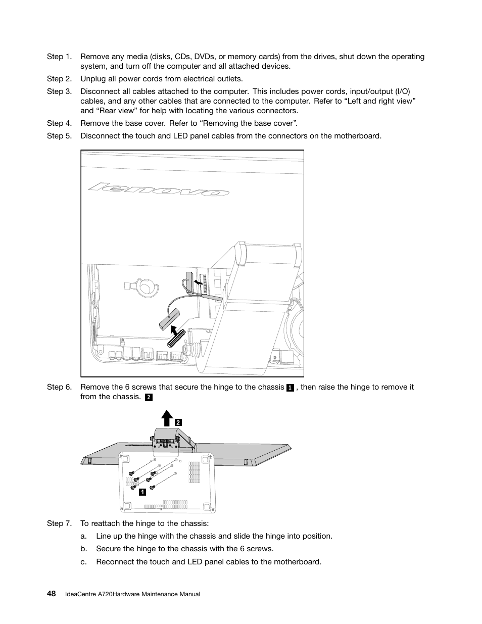 Lenovo IdeaCentre A720 User Manual | Page 54 / 75