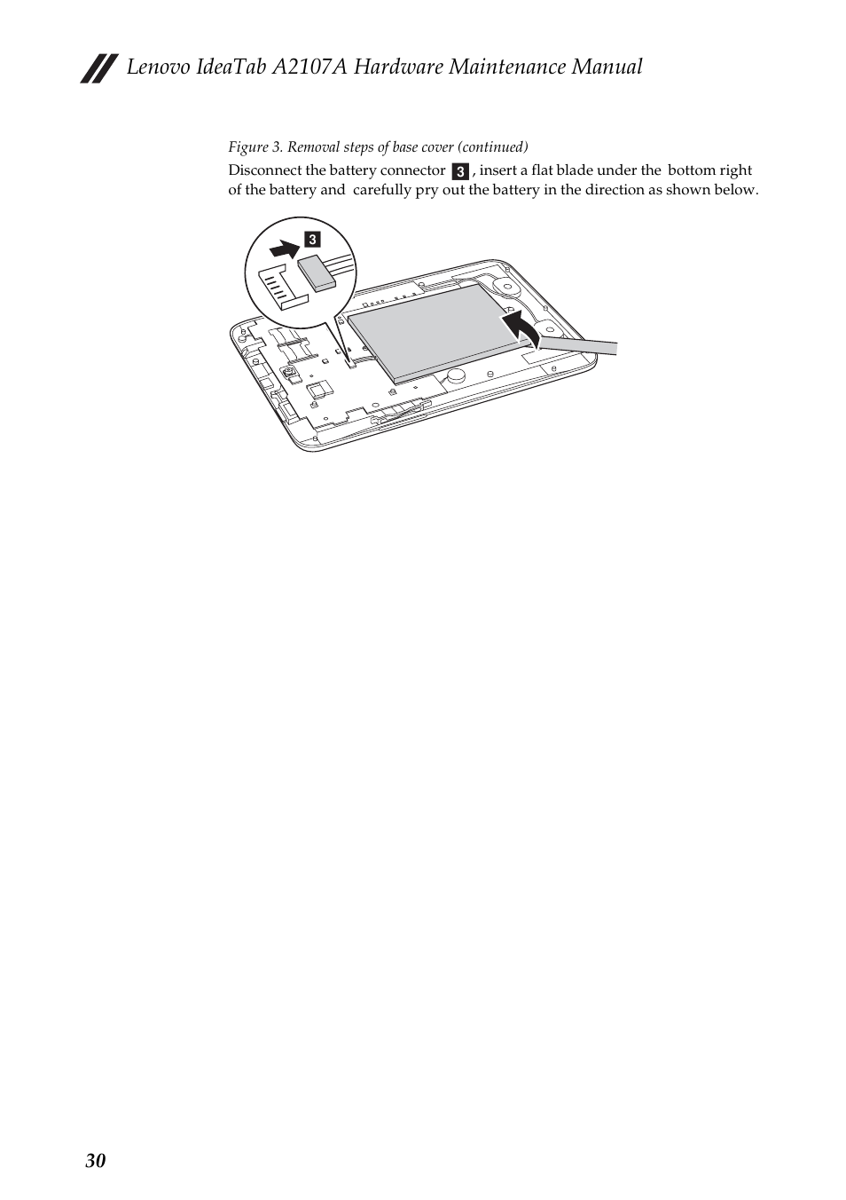 Lenovo ideatab a2107a hardware maintenance manual | Lenovo A2107 Tablet User Manual | Page 34 / 53