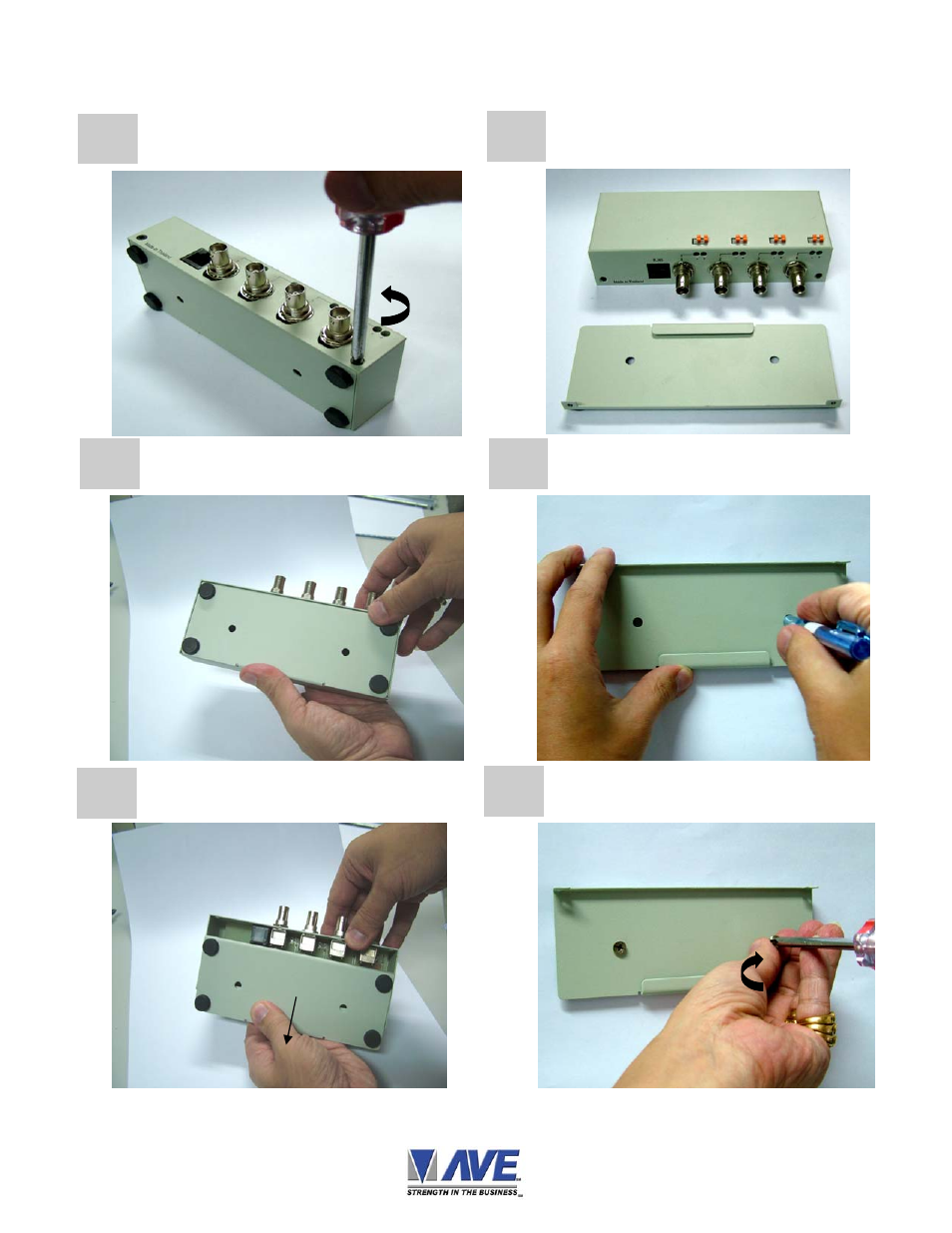 AVE TwistPlex UTP 4X1500 User Manual | Page 2 / 4