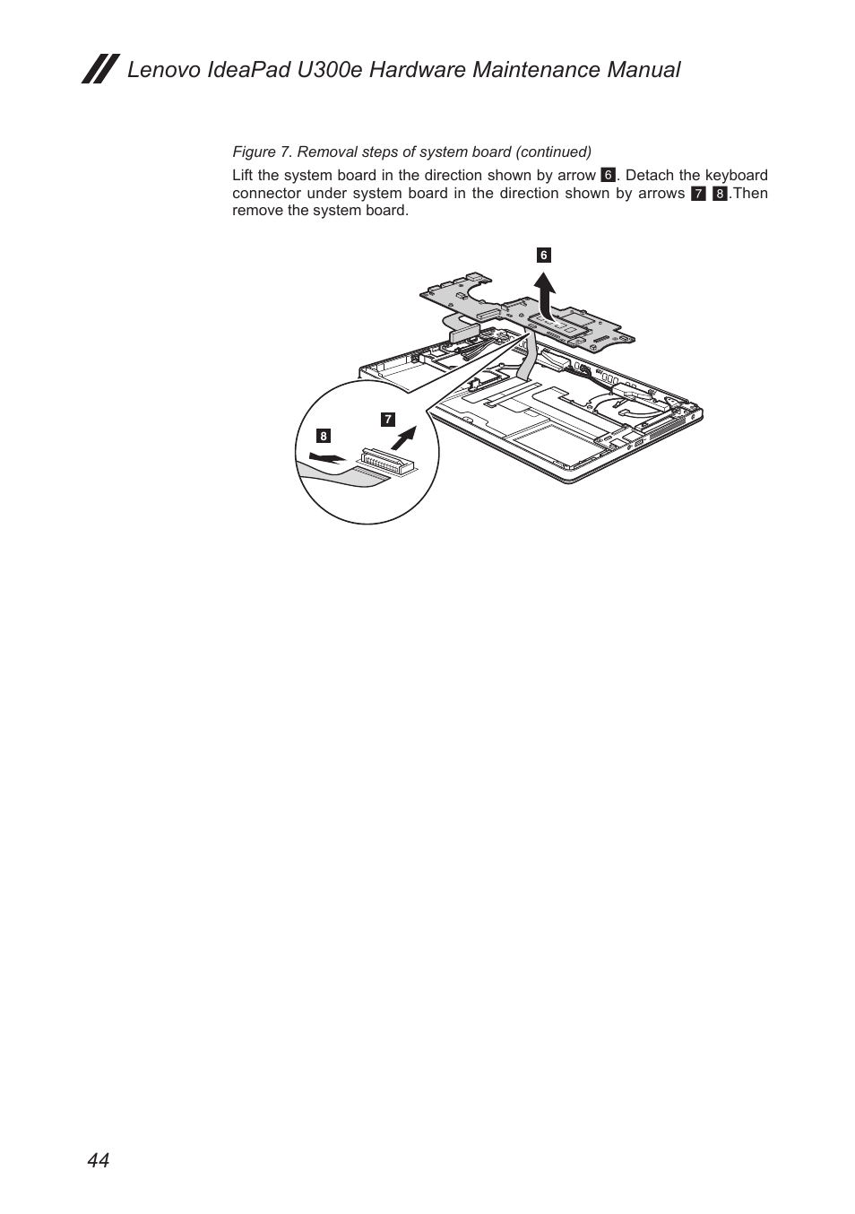 Lenovo ideapad u300e hardware maintenance manual | Lenovo IdeaPad U300e User Manual | Page 48 / 73