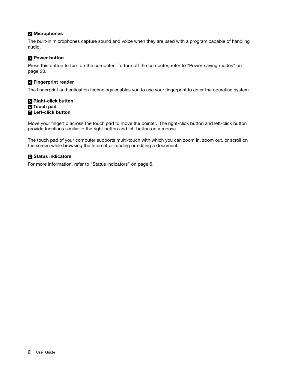 Lenovo V4400u Notebook User Manual | Page 16 / 64