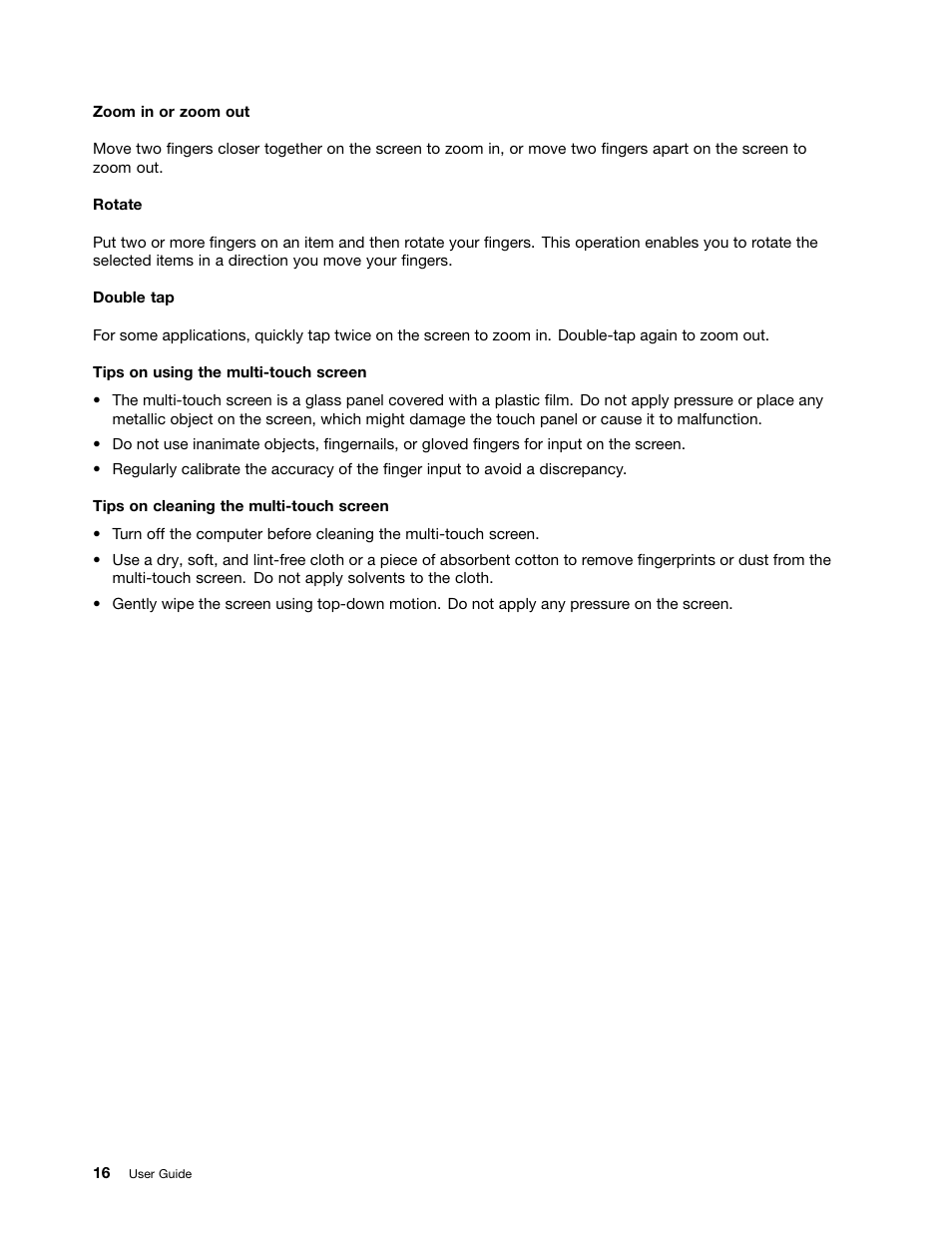 Lenovo V4400u Notebook User Manual | Page 30 / 64