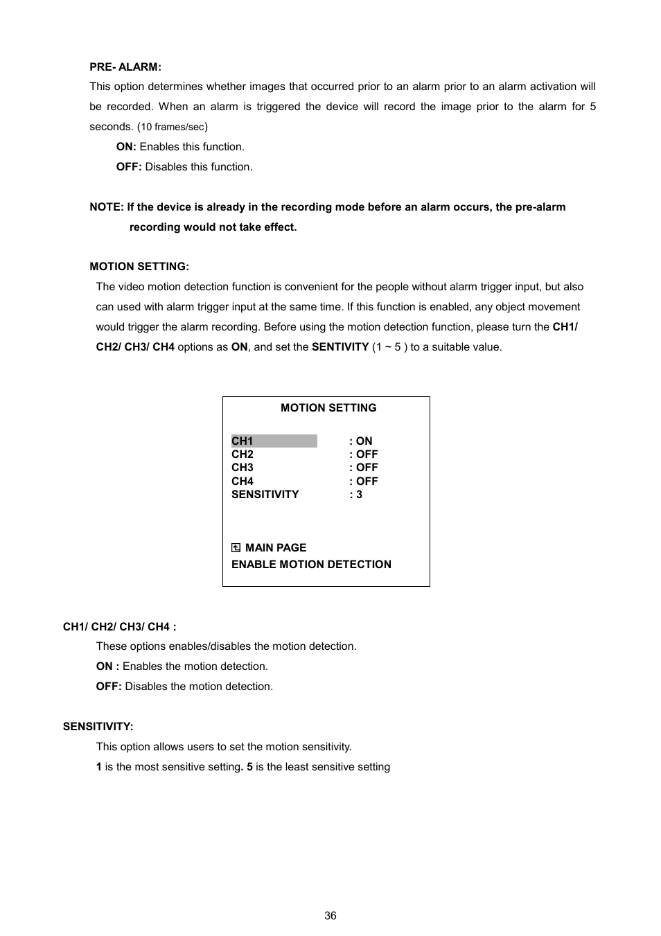 AVE MV DR4000 User Manual | Page 38 / 87