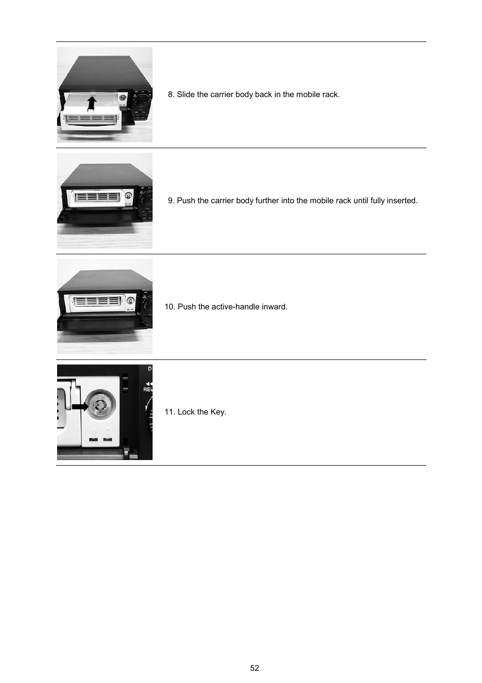 AVE MV DR4000 User Manual | Page 54 / 87