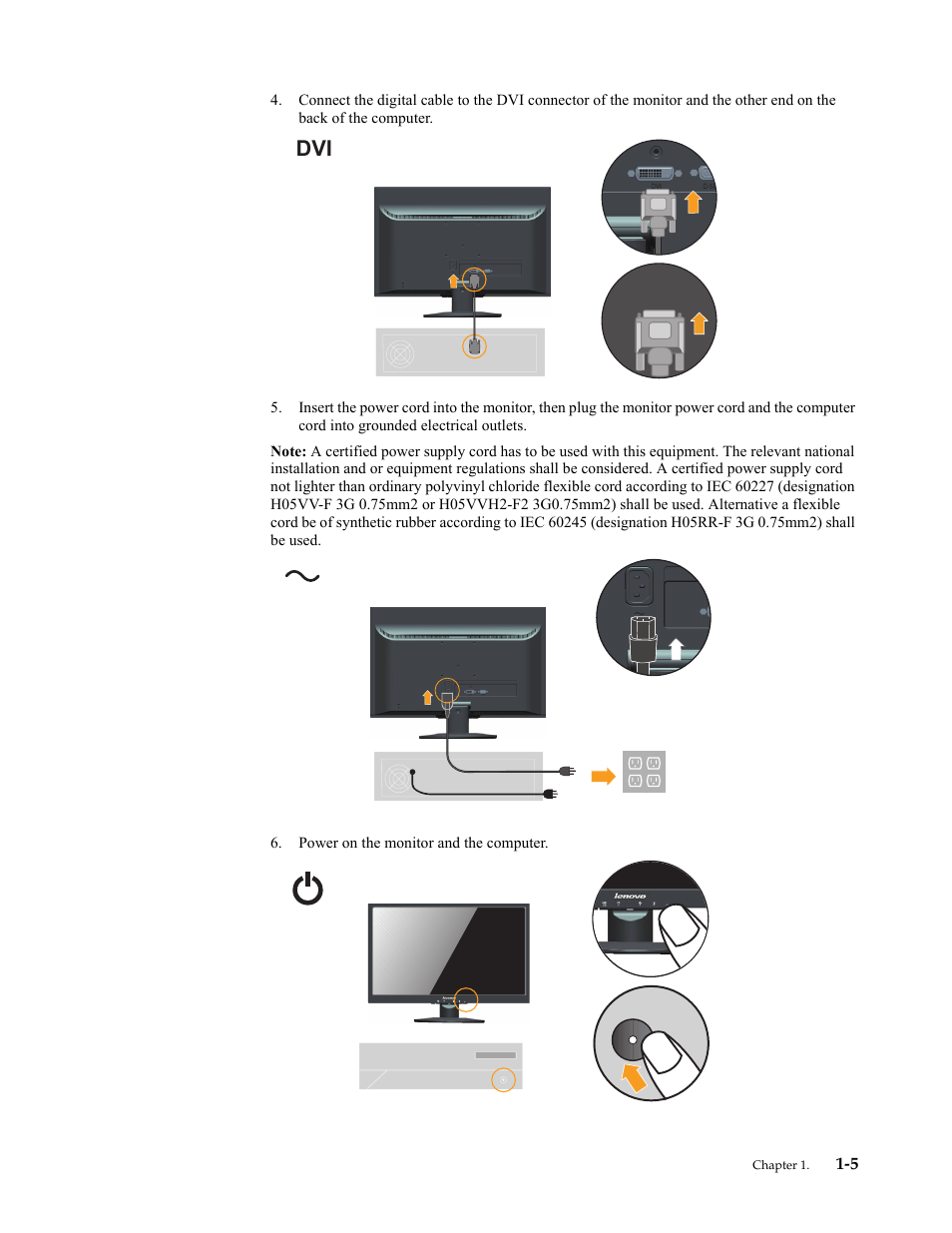 Lenovo ThinkVision LS2323 wide User Manual | Page 9 / 34