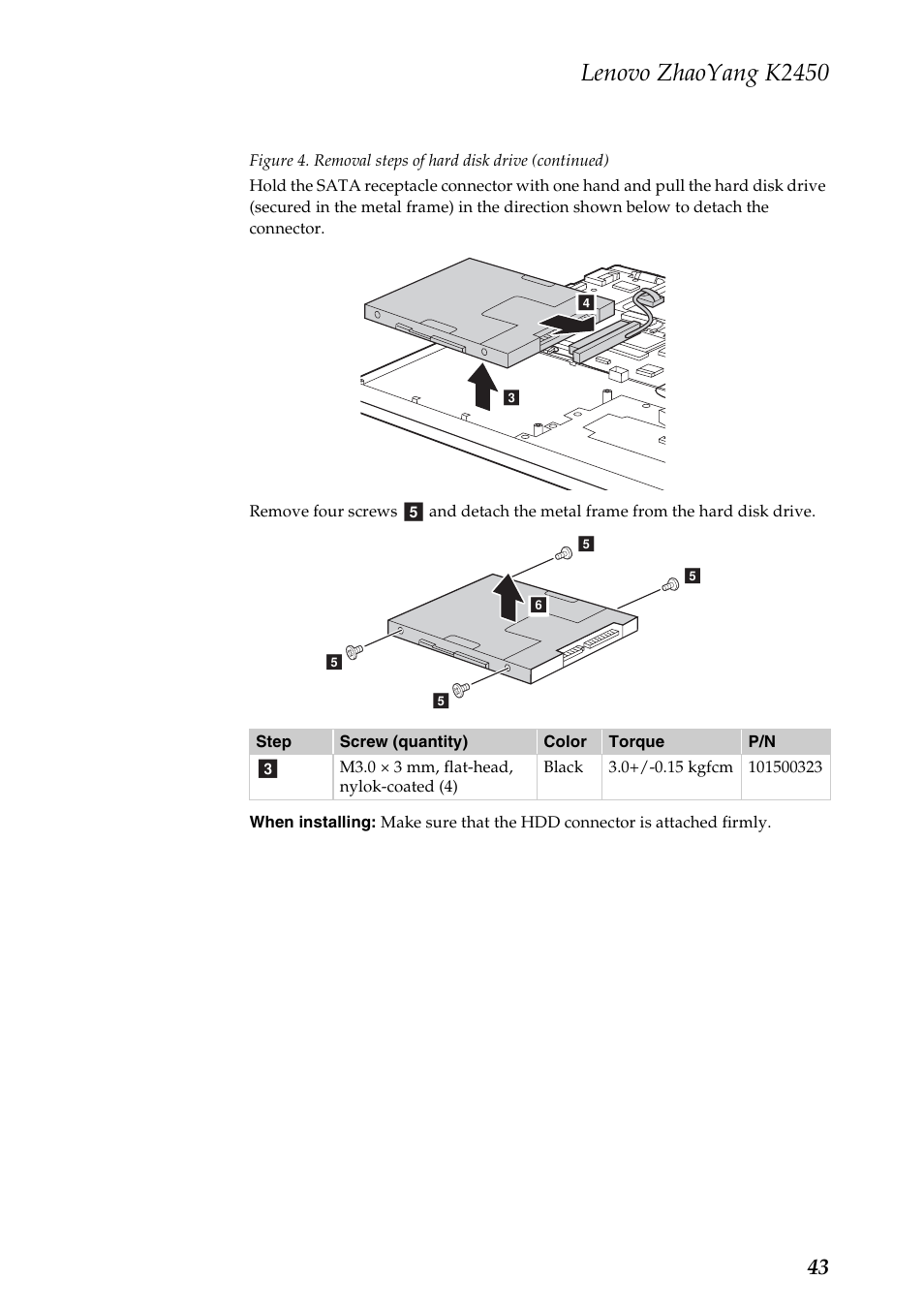 Lenovo zhaoyang k2450 | Lenovo K2450 Notebook User Manual | Page 47 / 83