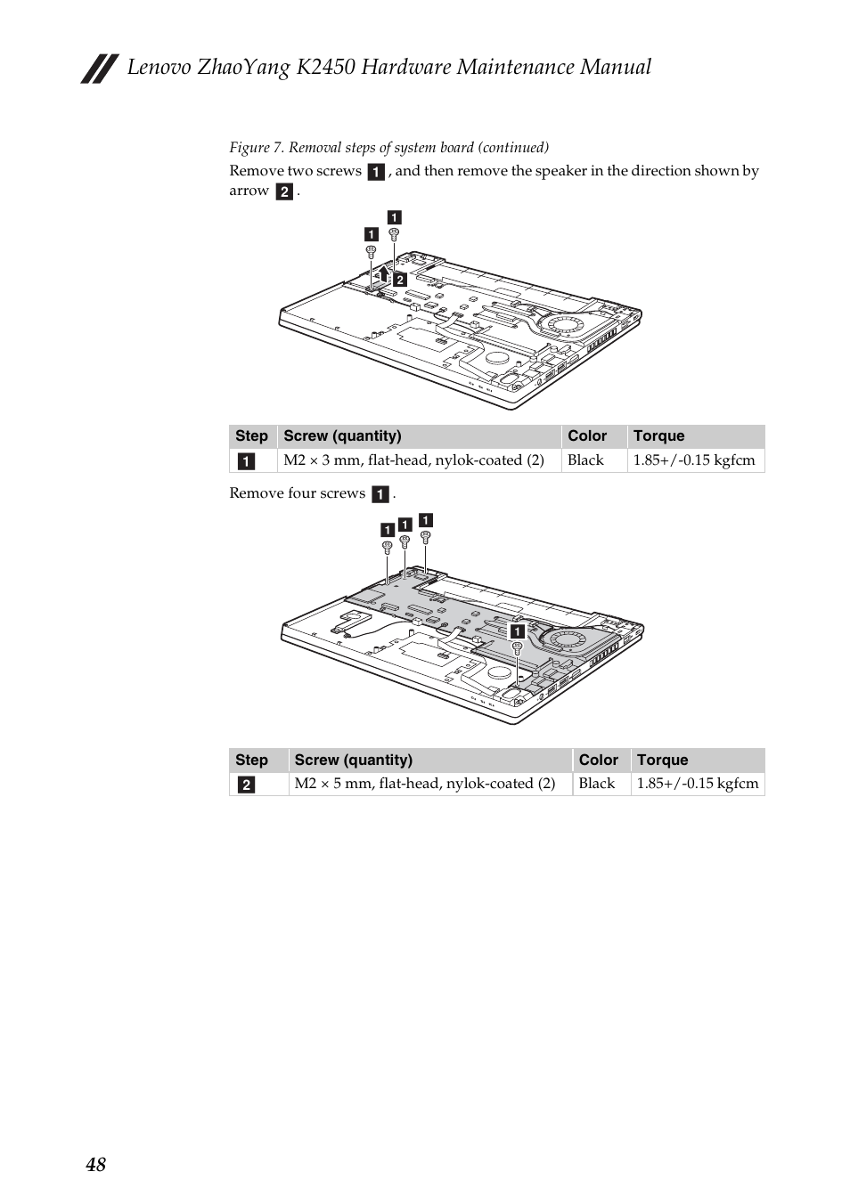 Lenovo zhaoyang k2450 hardware maintenance manual | Lenovo K2450 Notebook User Manual | Page 52 / 83