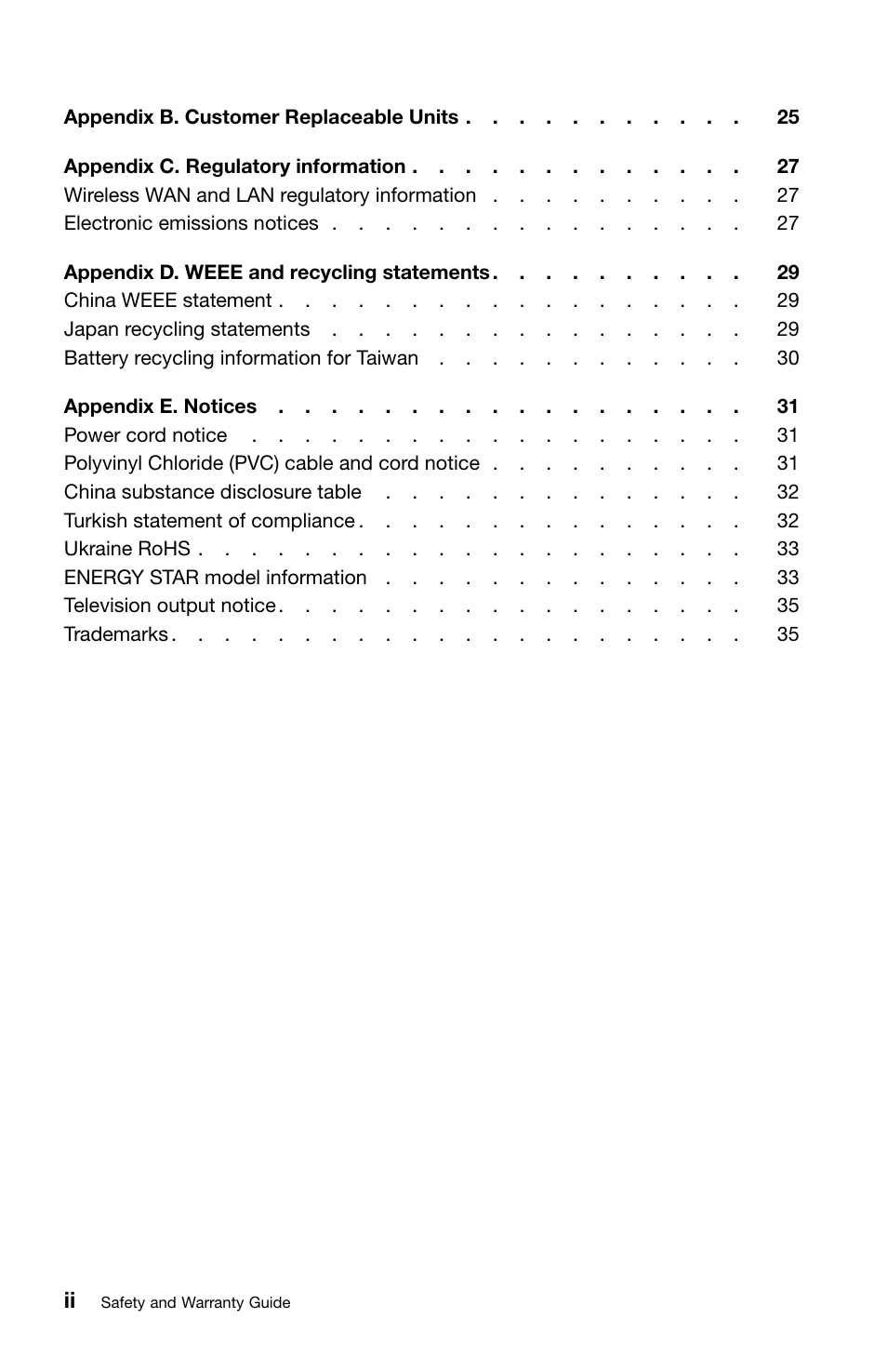 Lenovo ThinkPad X1 User Manual | Page 4 / 50