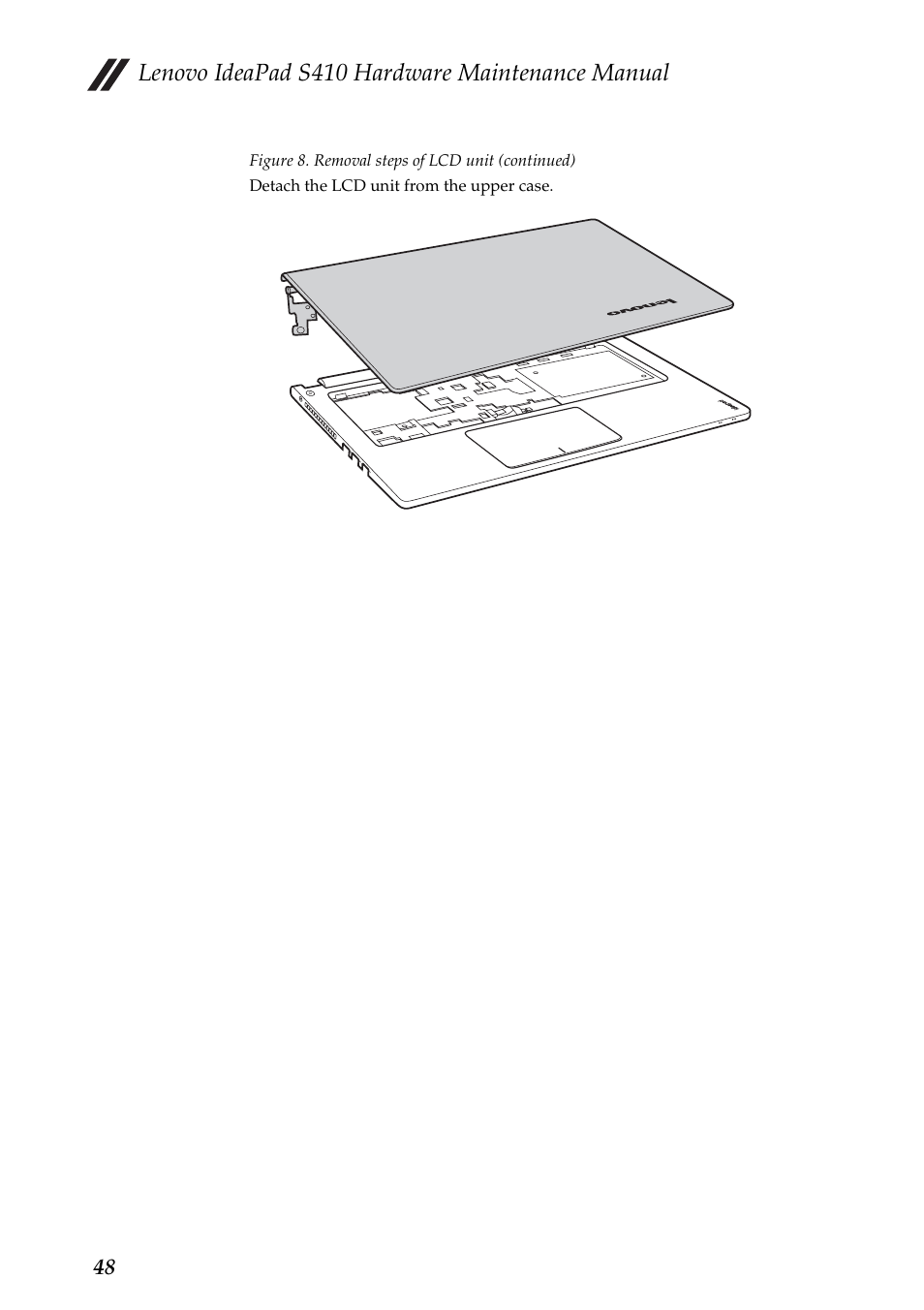 Lenovo ideapad s410 hardware maintenance manual | Lenovo IdeaPad S410 Notebook User Manual | Page 52 / 80