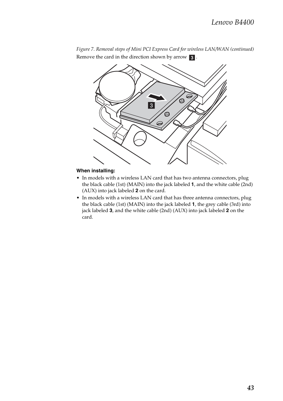 Lenovo b4400 | Lenovo B4400 Notebook User Manual | Page 47 / 88