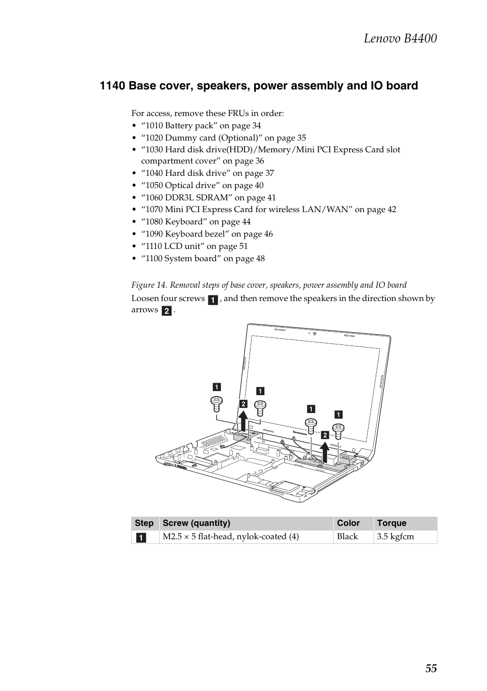 Lenovo b4400 | Lenovo B4400 Notebook User Manual | Page 59 / 88