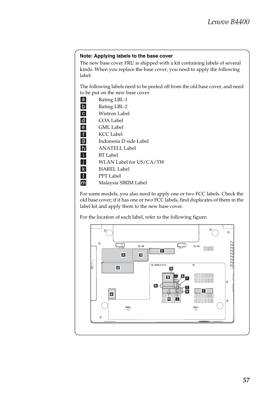 Lenovo b4400 | Lenovo B4400 Notebook User Manual | Page 61 / 88