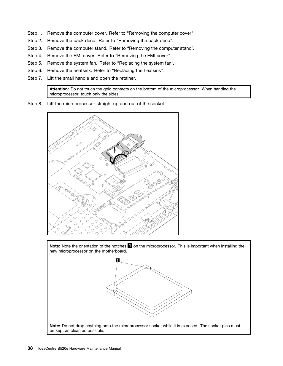 Lenovo IdeaCentre B520e User Manual | Page 44 / 61