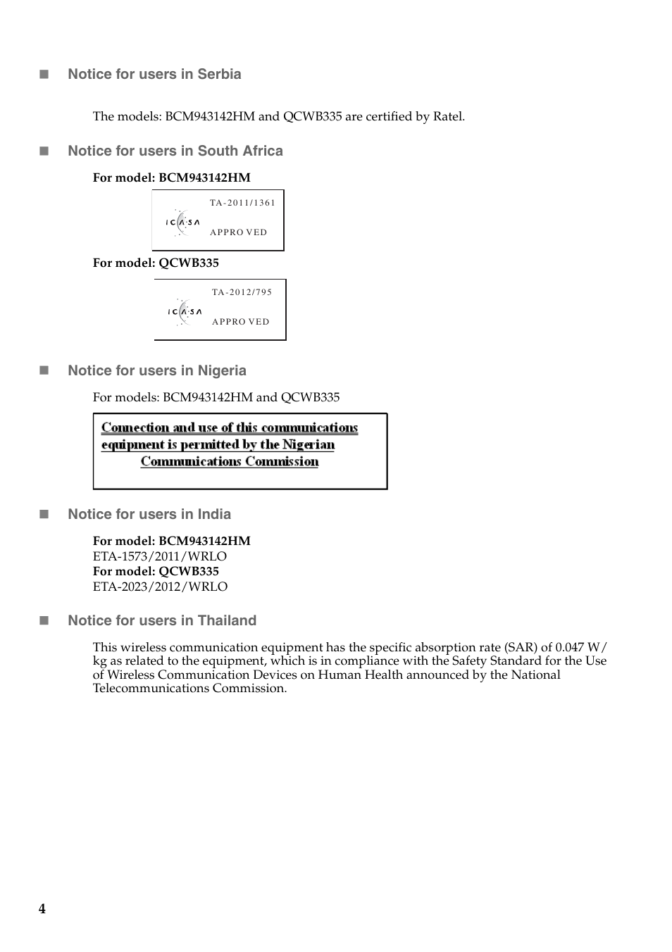 Lenovo Yoga 2 11 Notebook Lenovo User Manual | Page 4 / 9