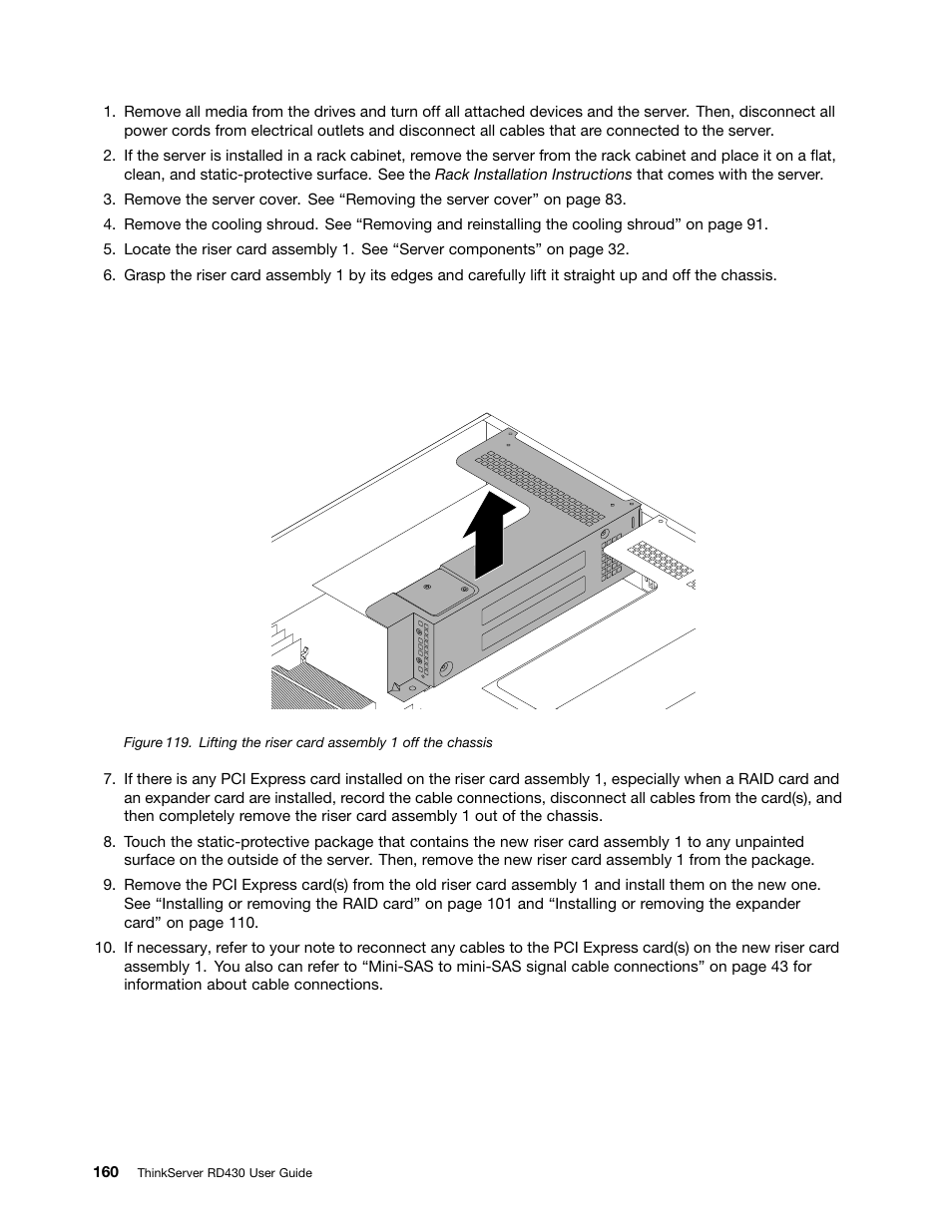 Lenovo ThinkServer RD430 User Manual | Page 172 / 216