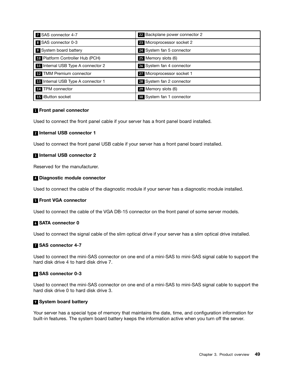 Lenovo ThinkServer RD430 User Manual | Page 61 / 216