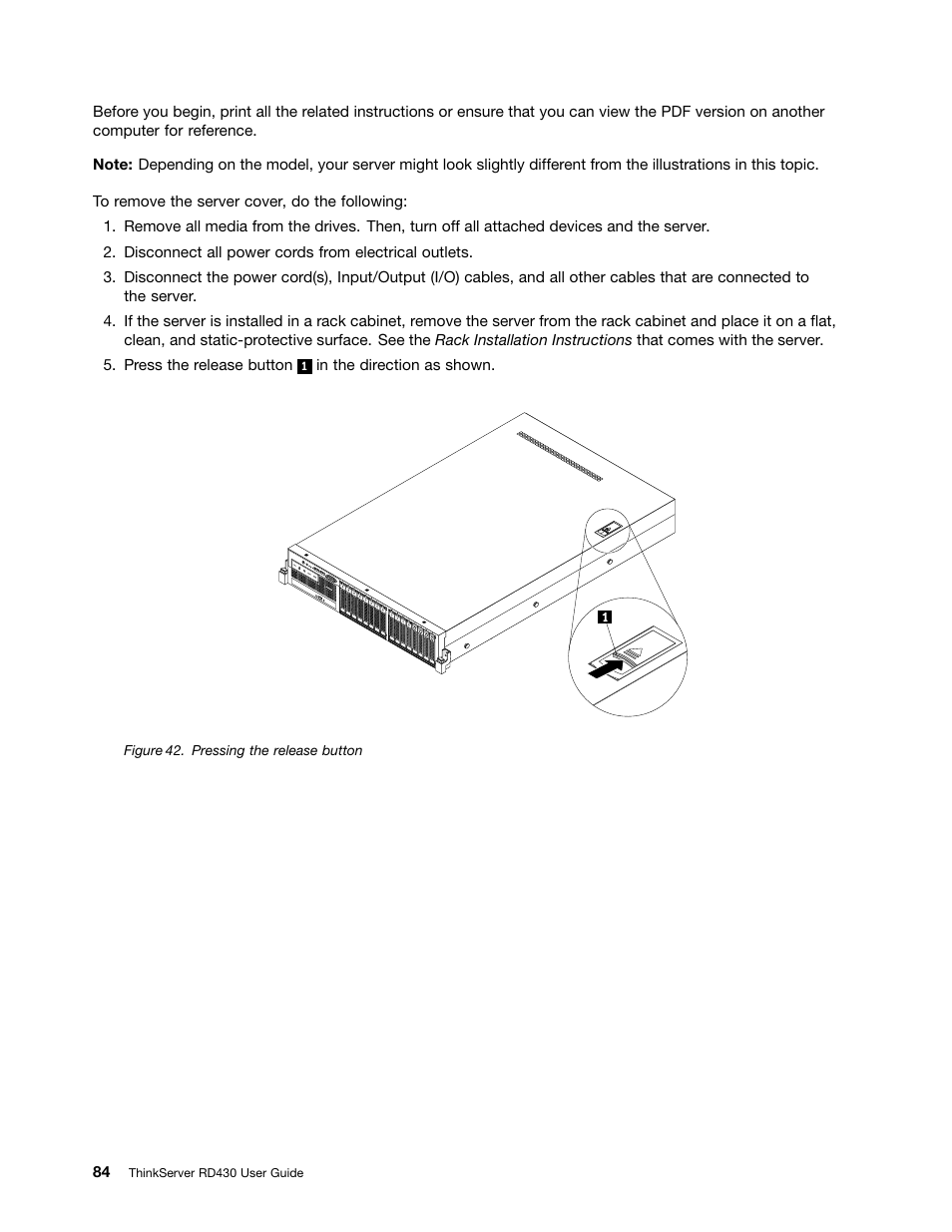 Lenovo ThinkServer RD430 User Manual | Page 96 / 216