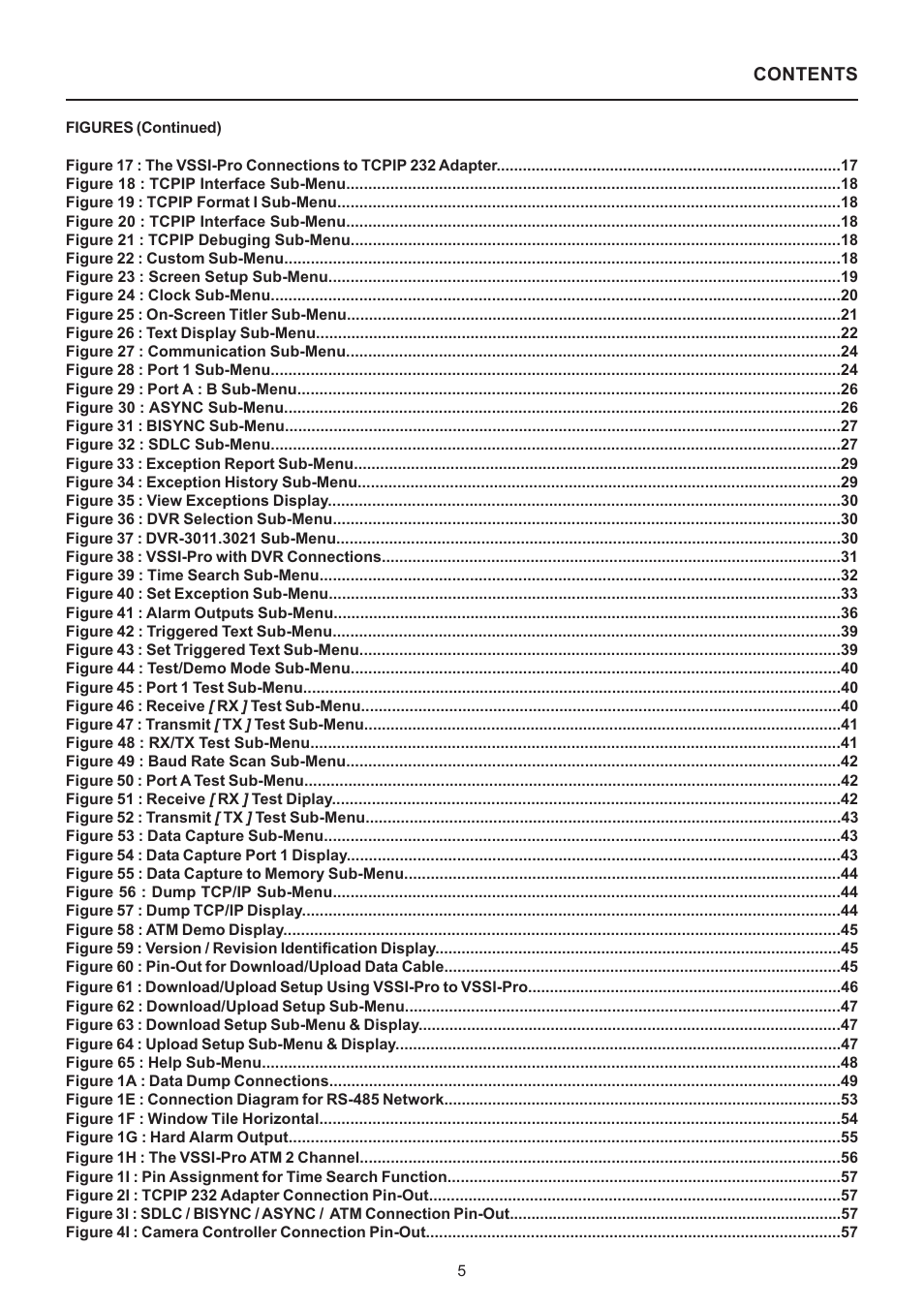 AVE Video Serial Synchronous ATM Interface VSSI-PRO User Manual | Page 5 / 64