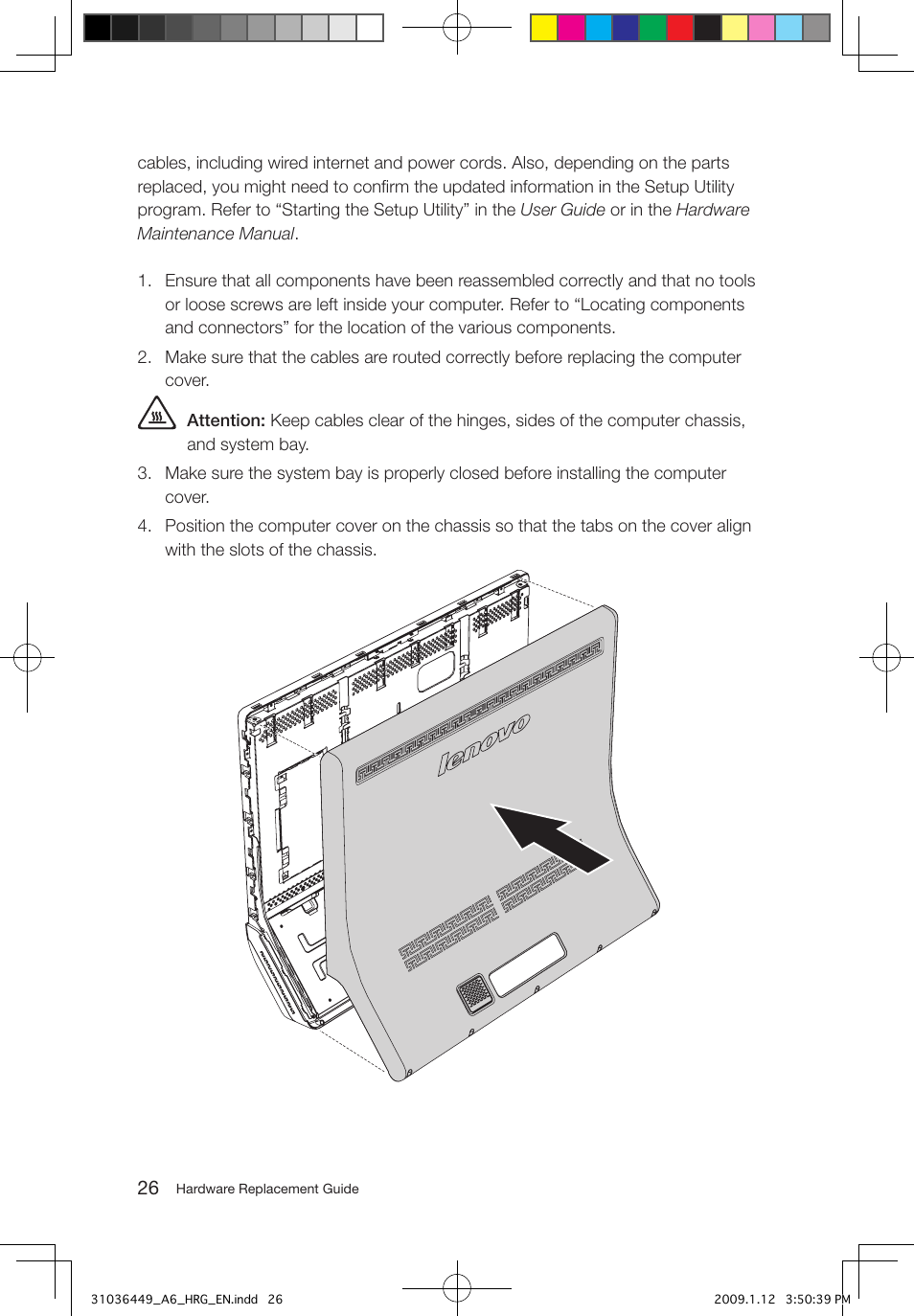 Lenovo IdeaCentre A600 User Manual | Page 29 / 33