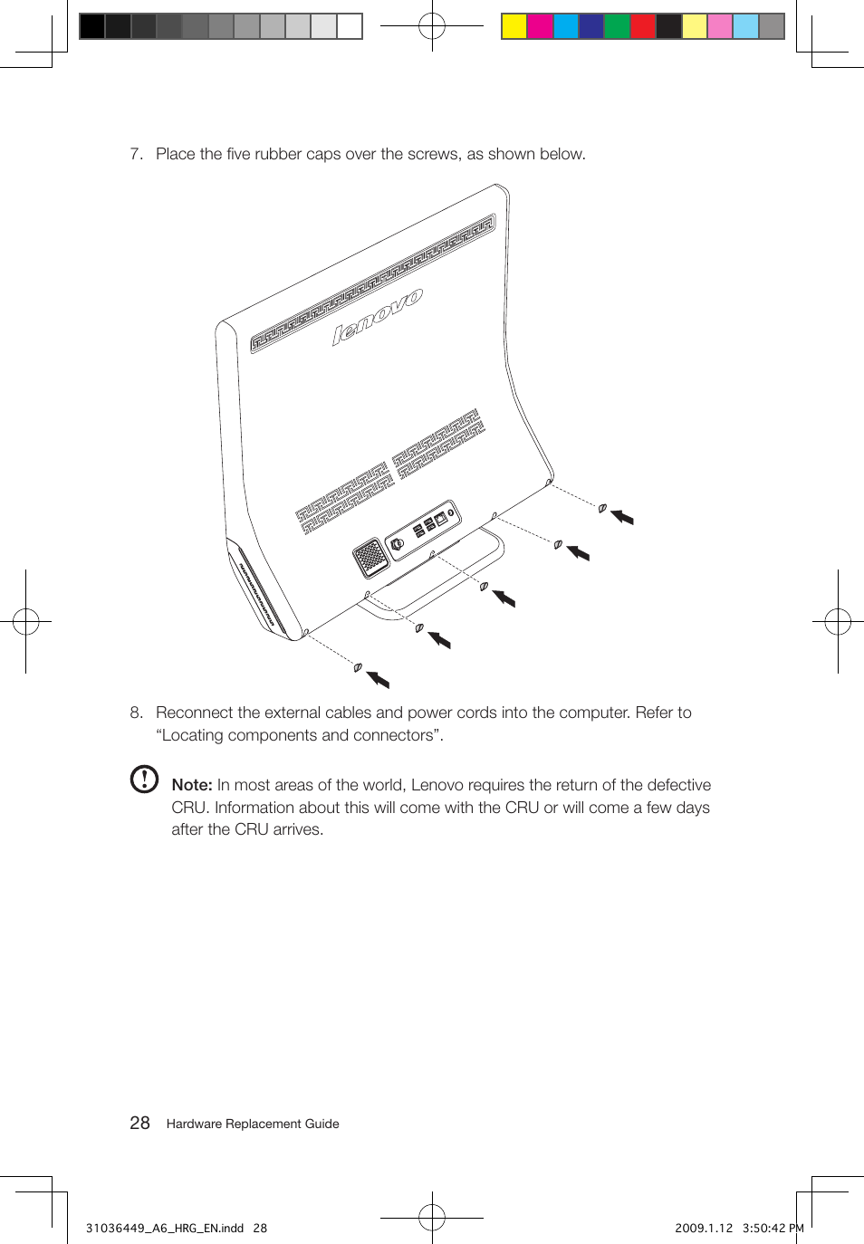 Lenovo IdeaCentre A600 User Manual | Page 31 / 33