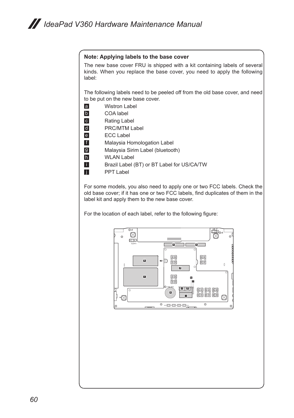 Ideapad v360 hardware maintenance manual | Lenovo IdeaPad V360 User Manual | Page 64 / 87