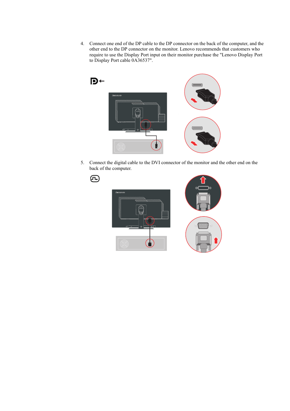 Lenovo ThinkVision LT3053p 30in LCD Monitor User Manual | Page 12 / 45